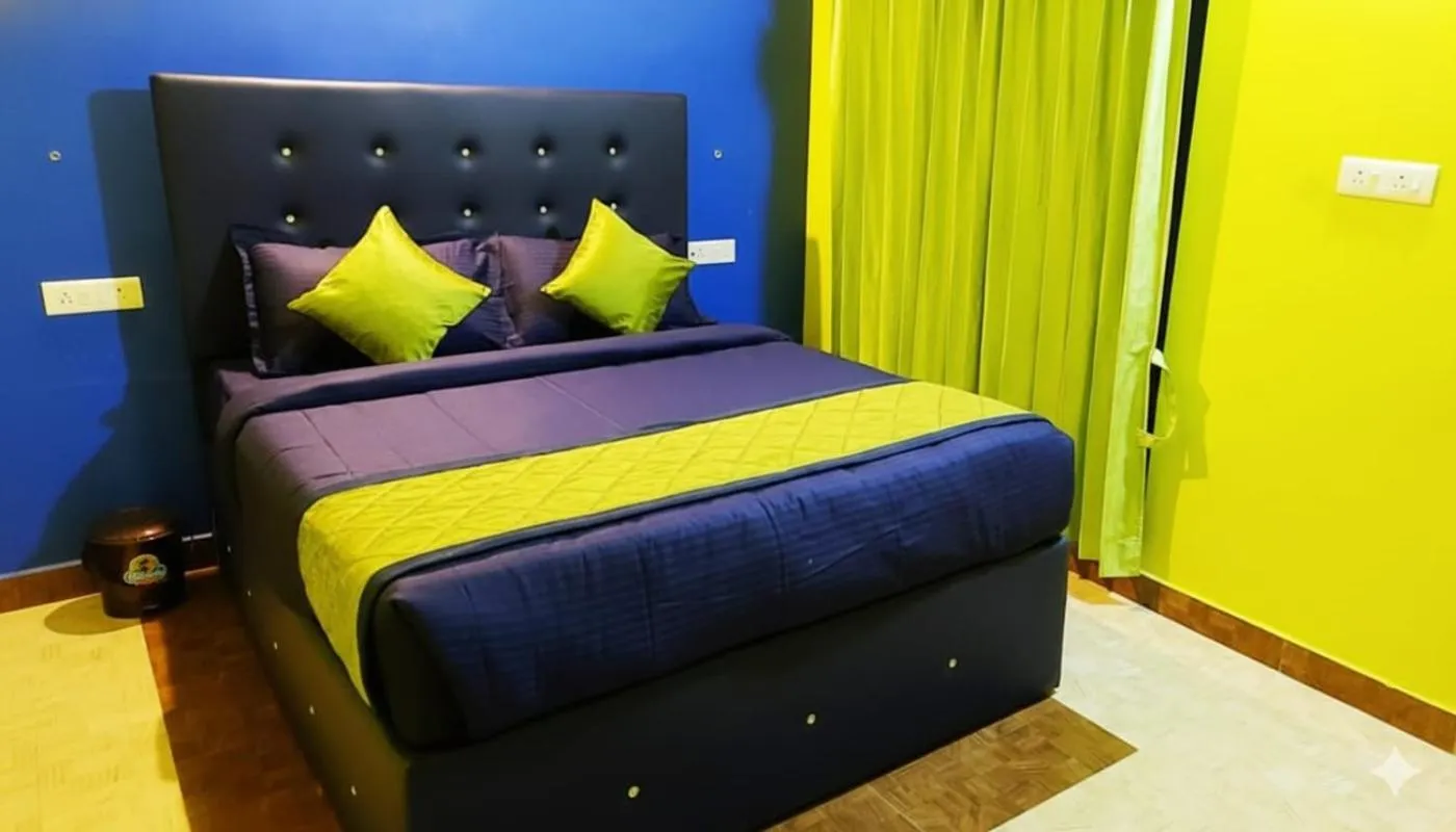 Bed in The Bowers Chalet Private Campfire & Lawn BBQ, WIFI, Breakfast Hill Top 360 degree view