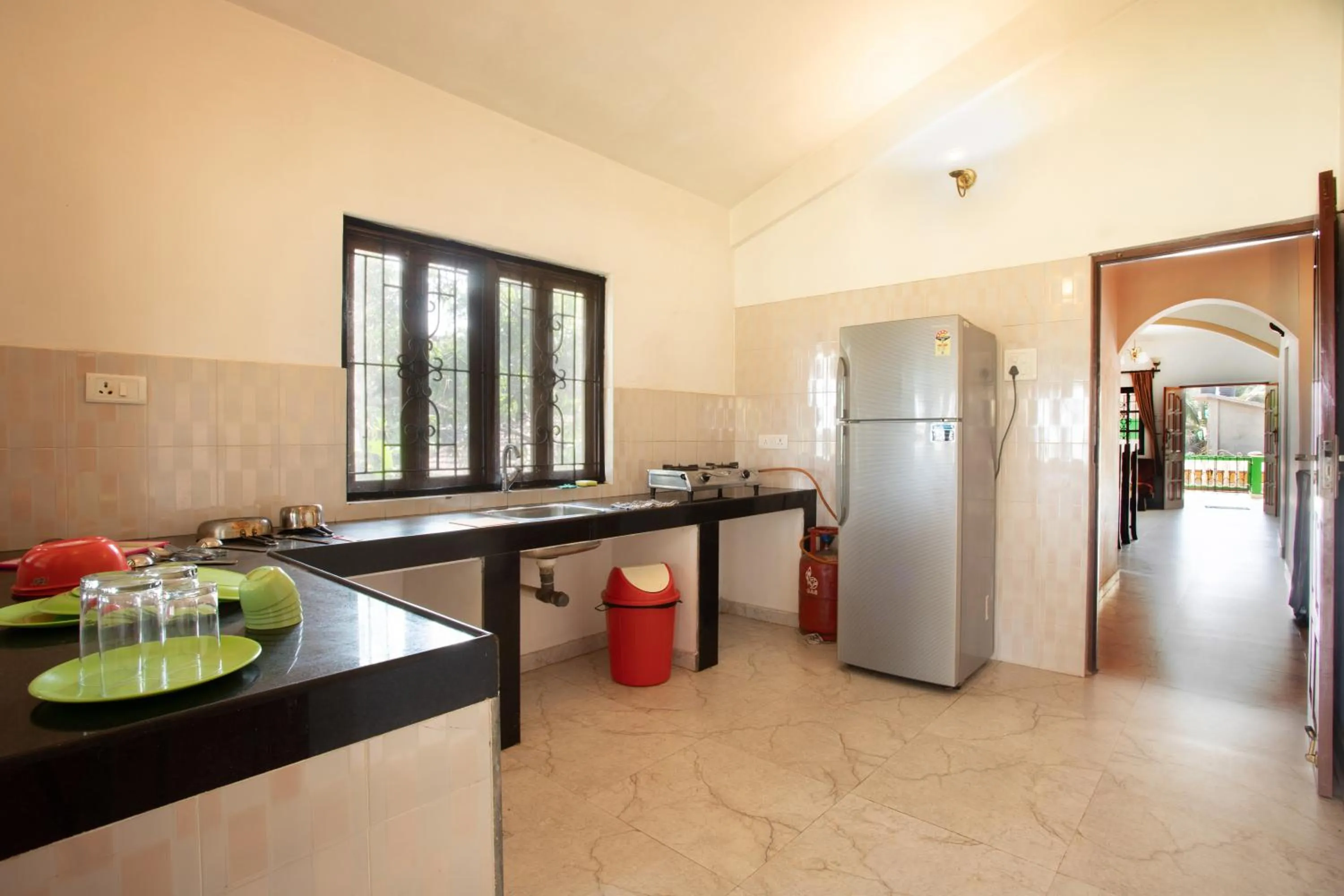 Kitchen or kitchenette in Casa Margarida