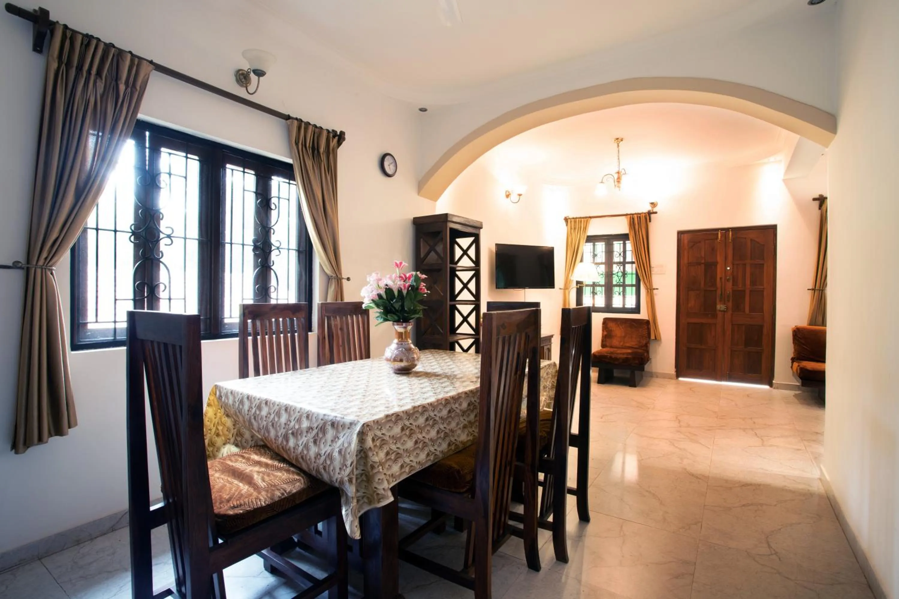 Dining area in Casa Margarida