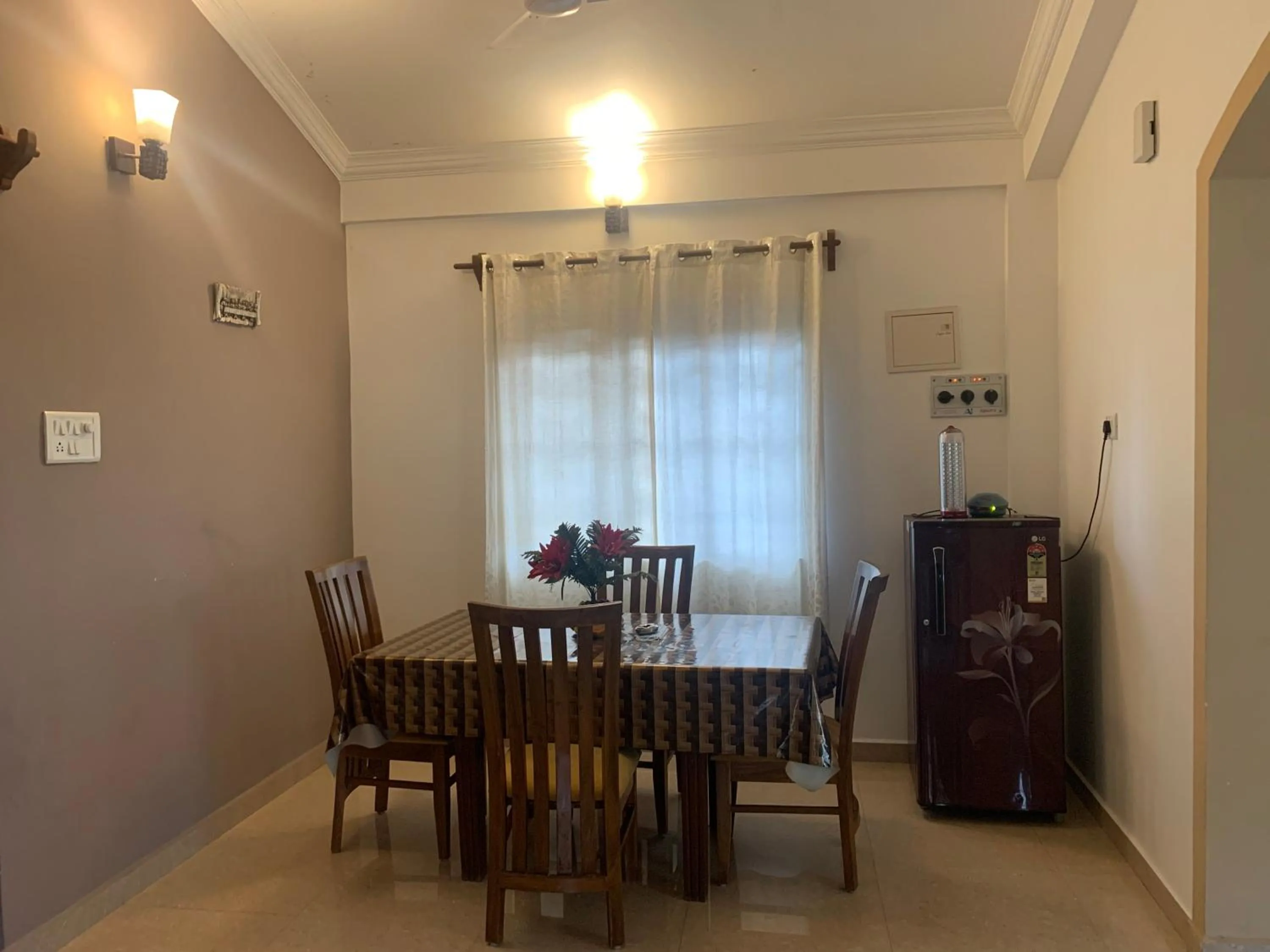 Dining area in Casa Margarida