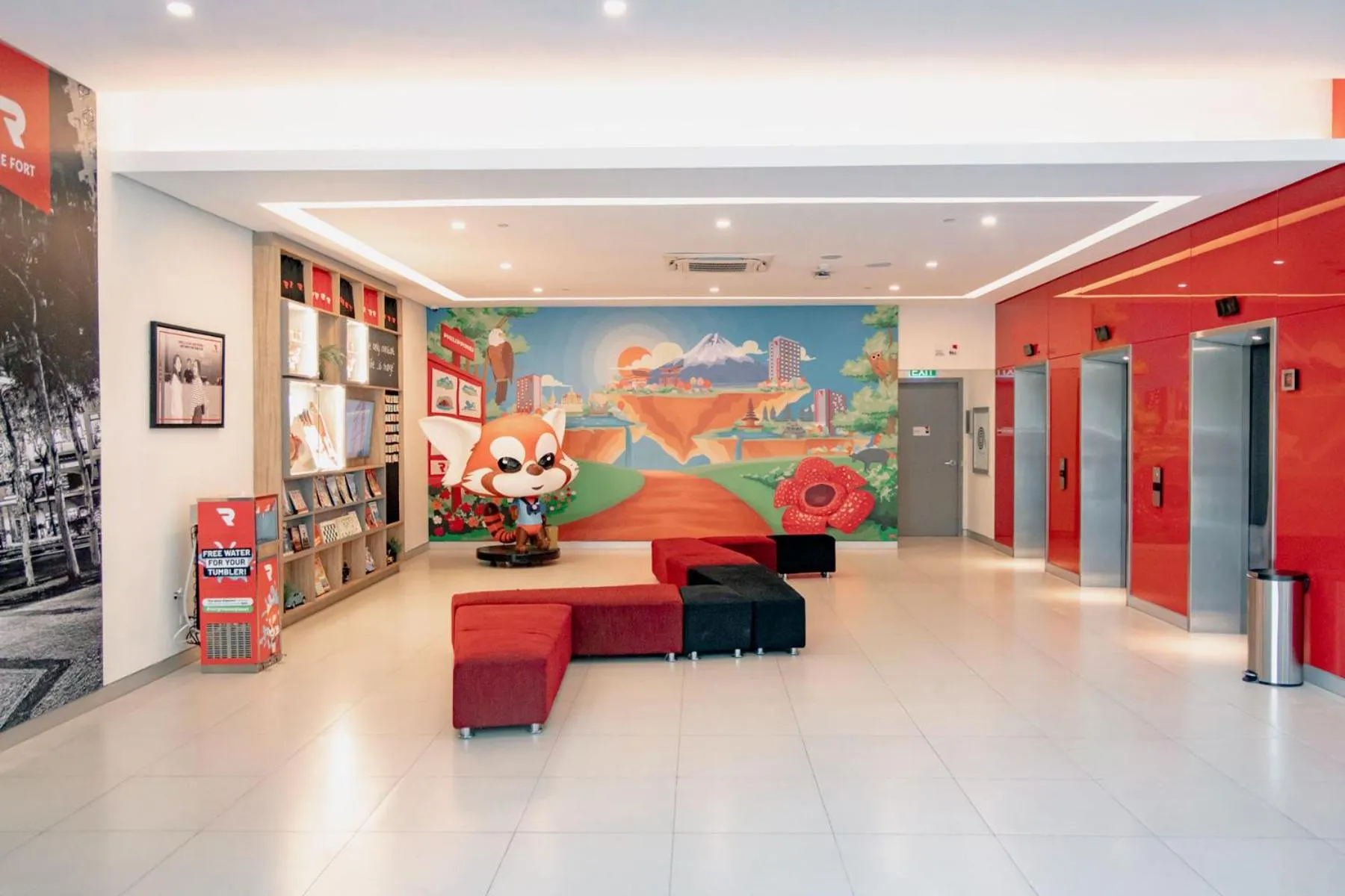 Lobby or reception in Red Planet BGC The Fort