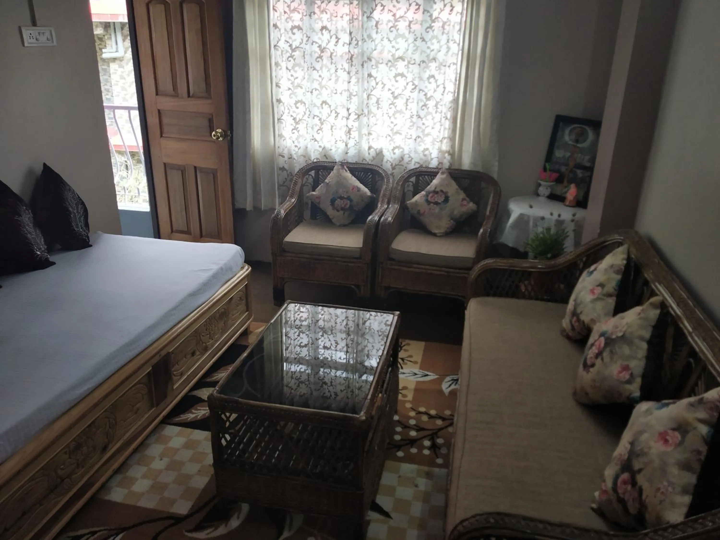 Bed in Langdak Homestay