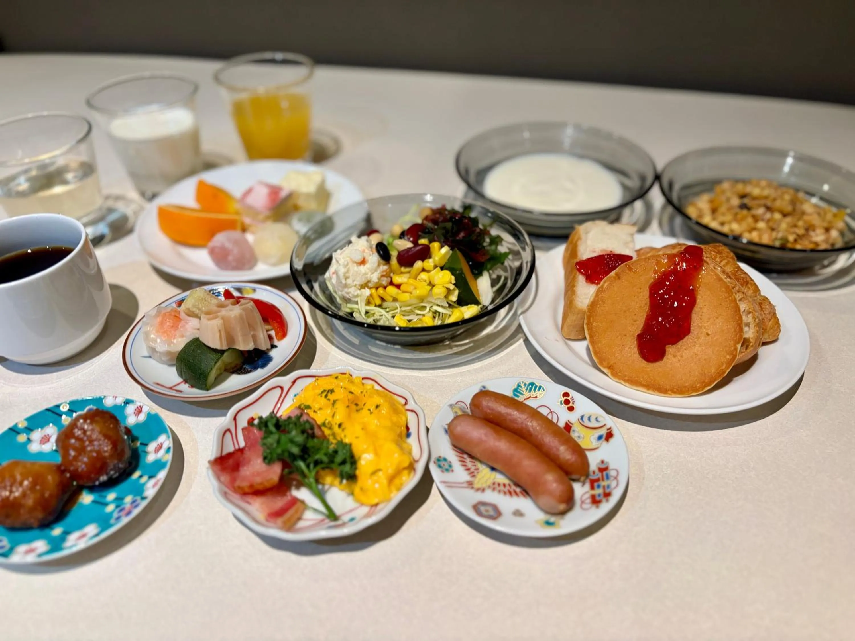 Breakfast in HOTEL AMANEK Kanazawa