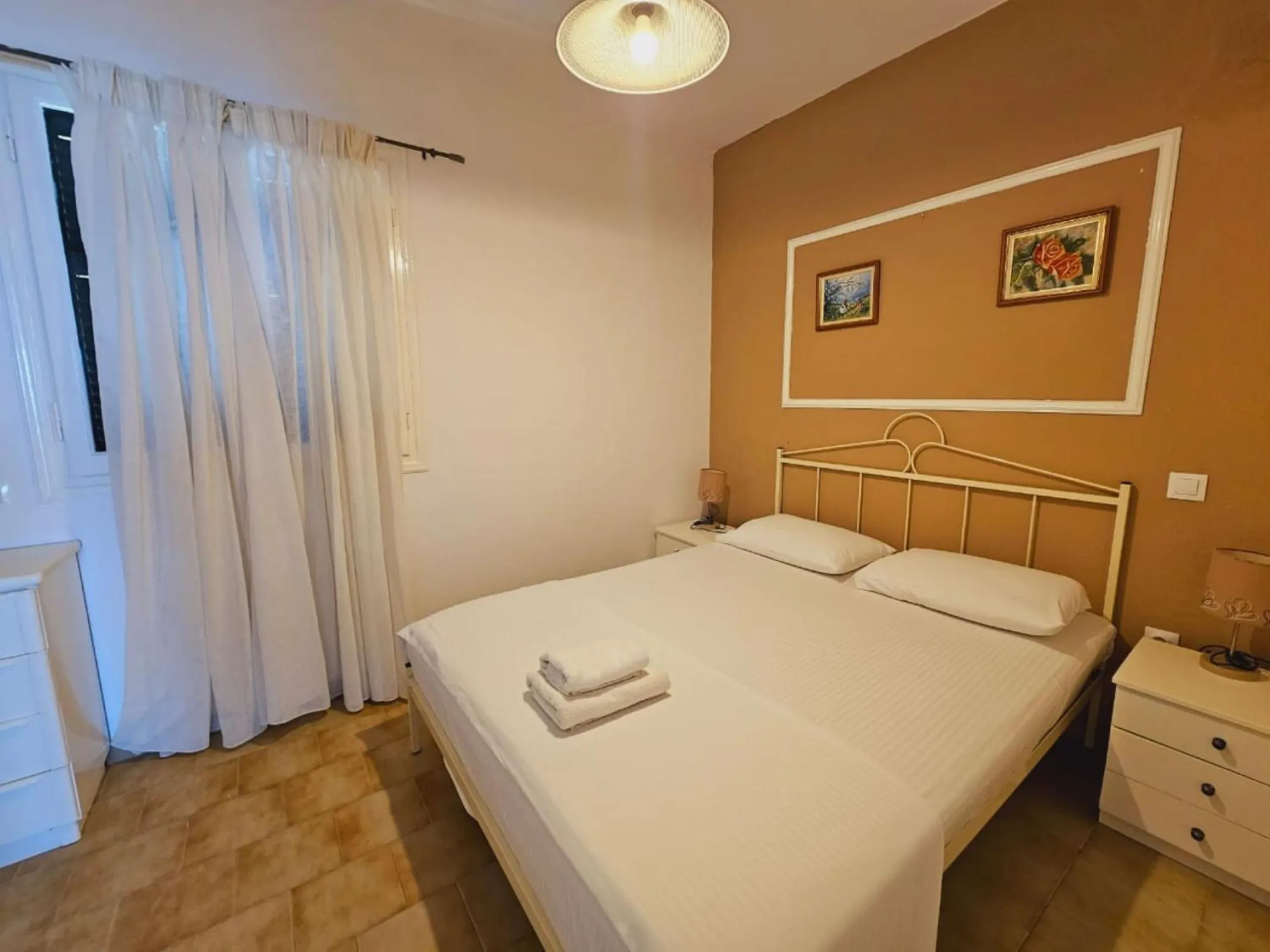 Bed in Corfu Glyfada Menigos Resort 67