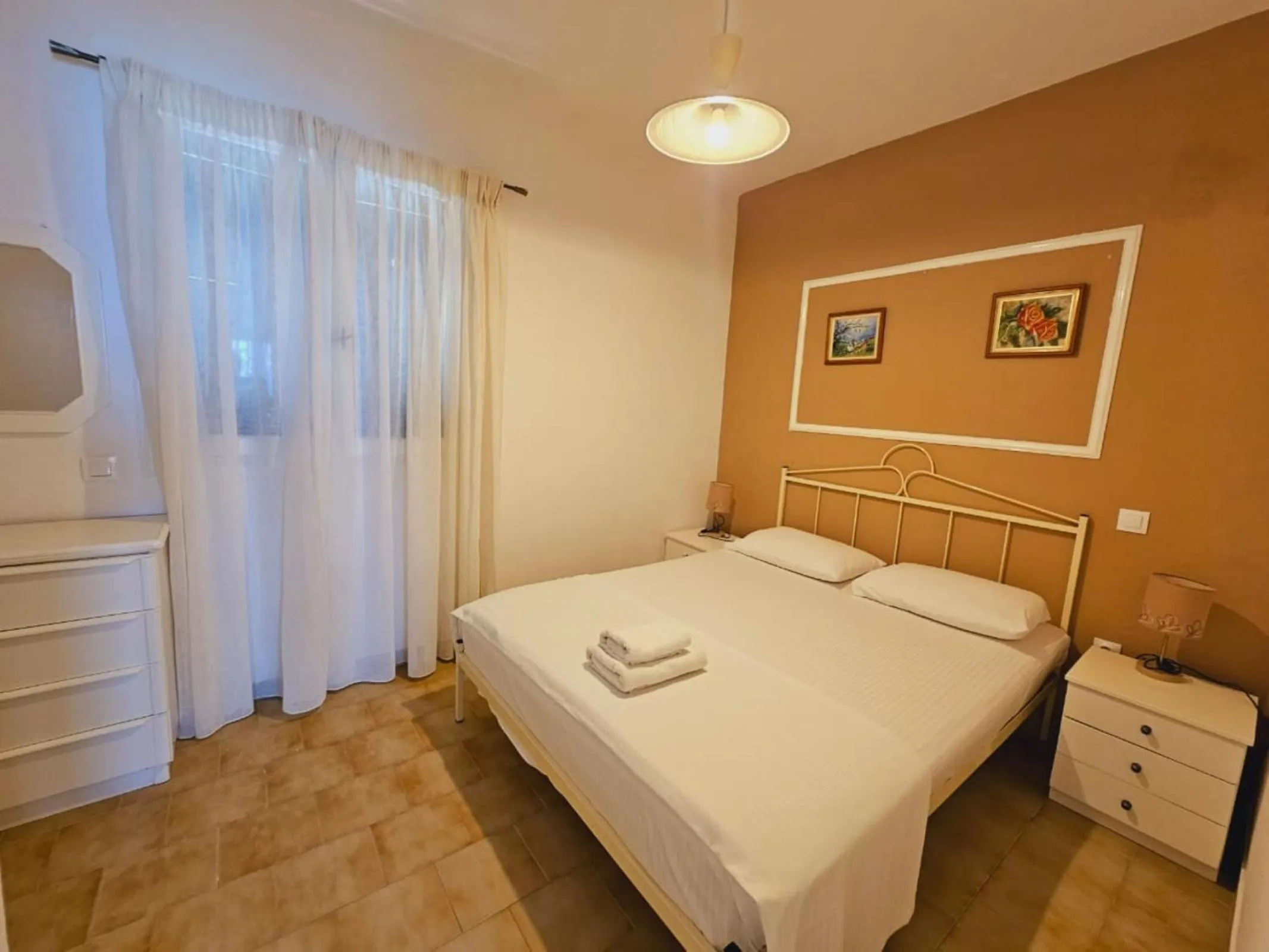 Bed in Corfu Glyfada Menigos Resort 67