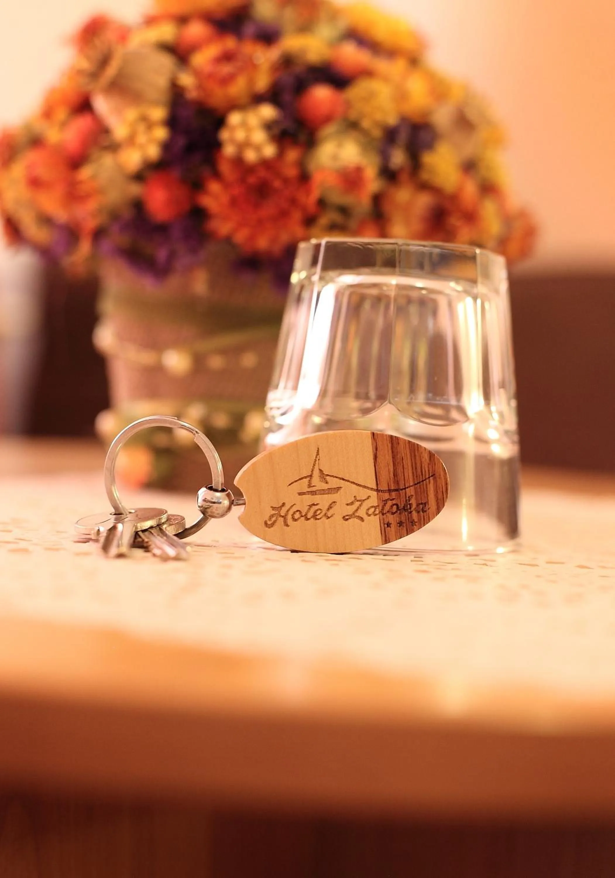 Decorative detail in Hotel Zátoka