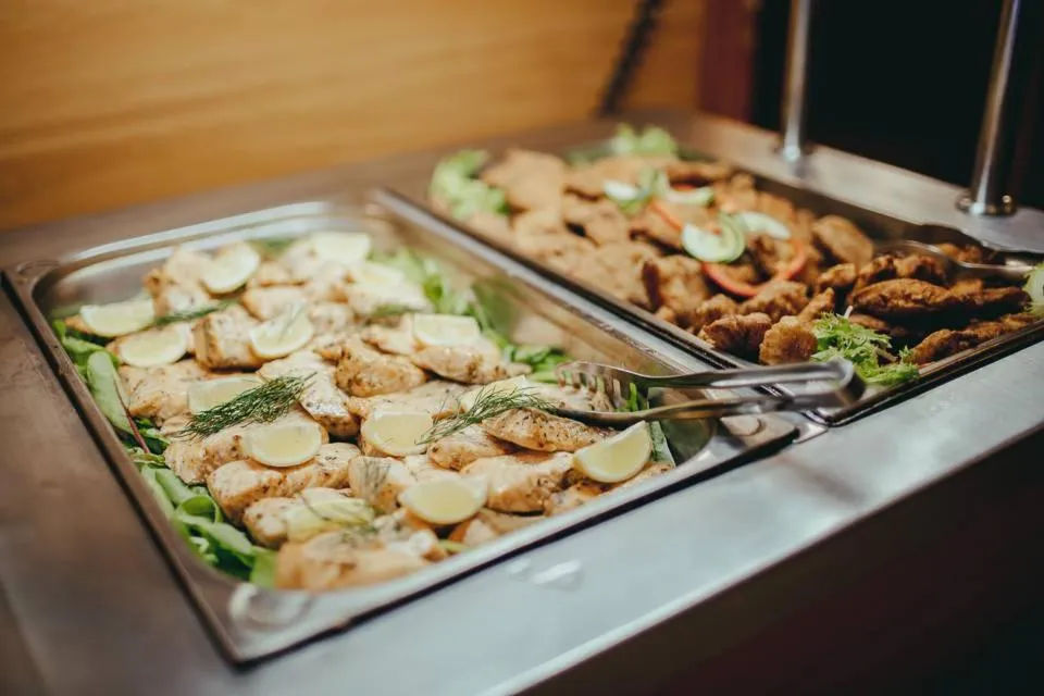 Food in Hotel Zátoka