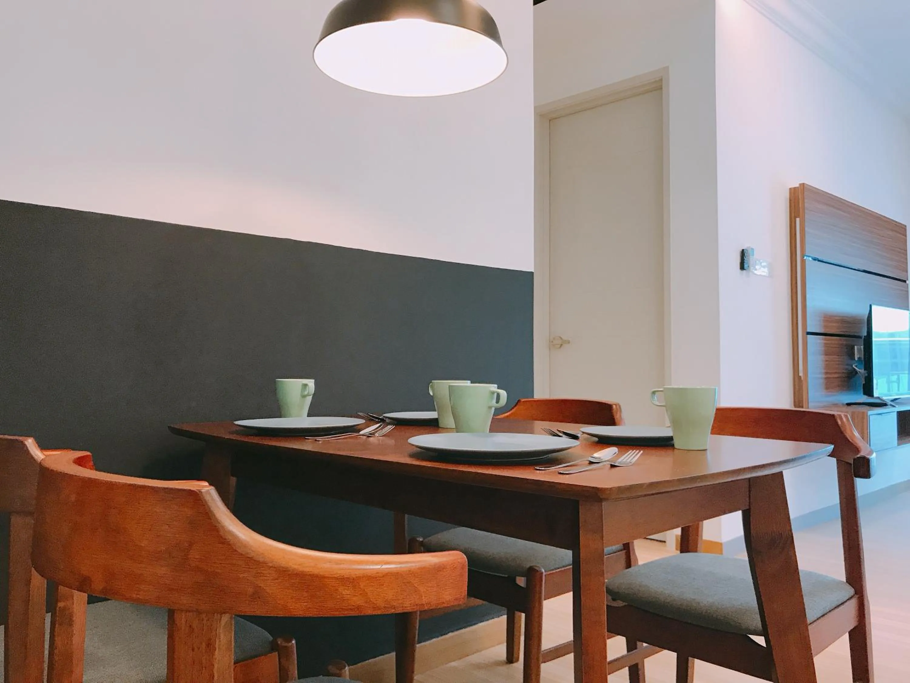 Dining area in Mykey The Wave A-23-15 Melaka City