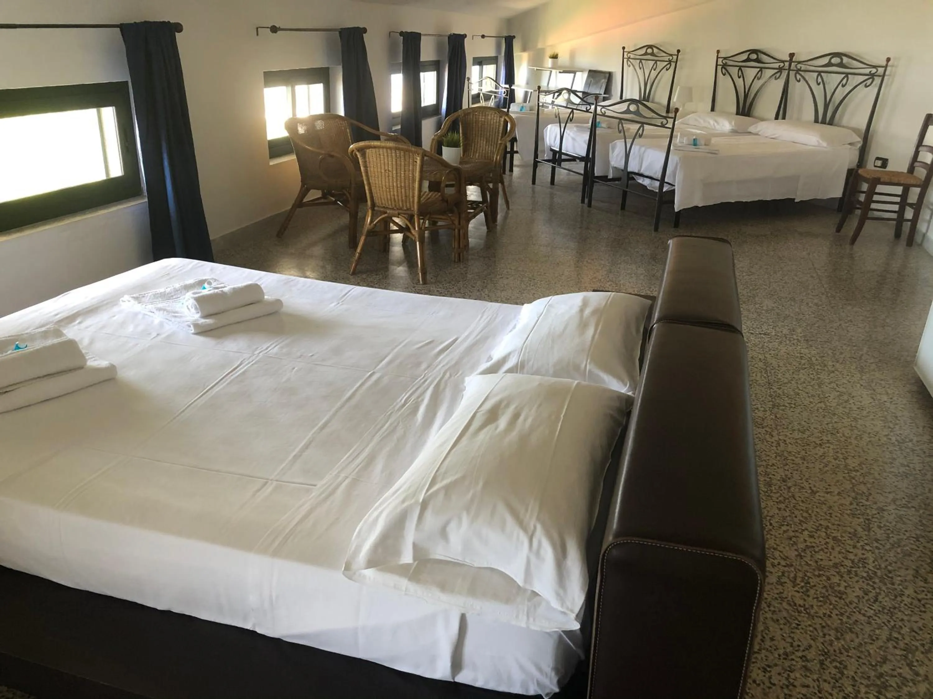 Bed in Villa Nappi Bed & Breakfast