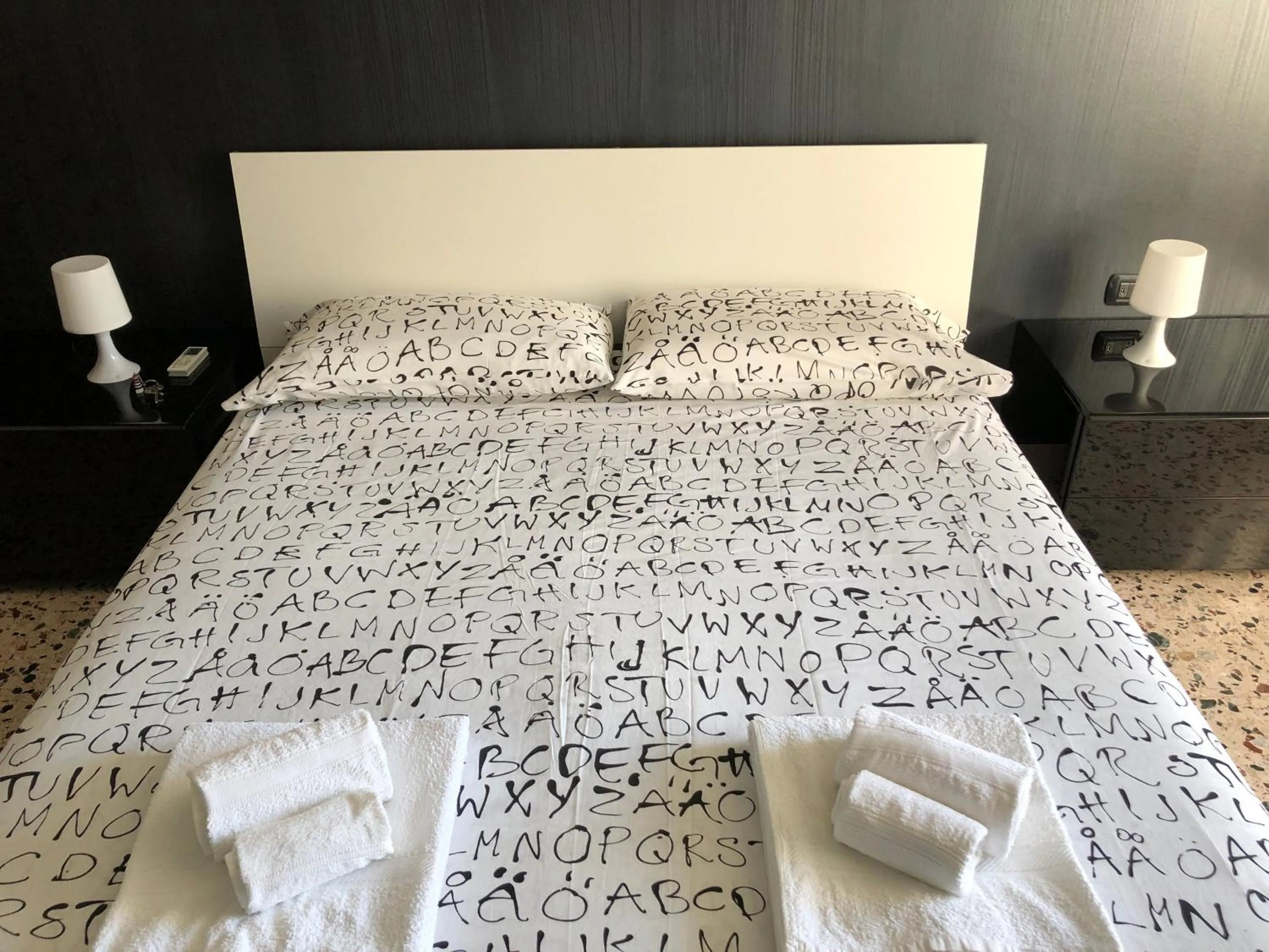 Bed in Villa Nappi Bed & Breakfast