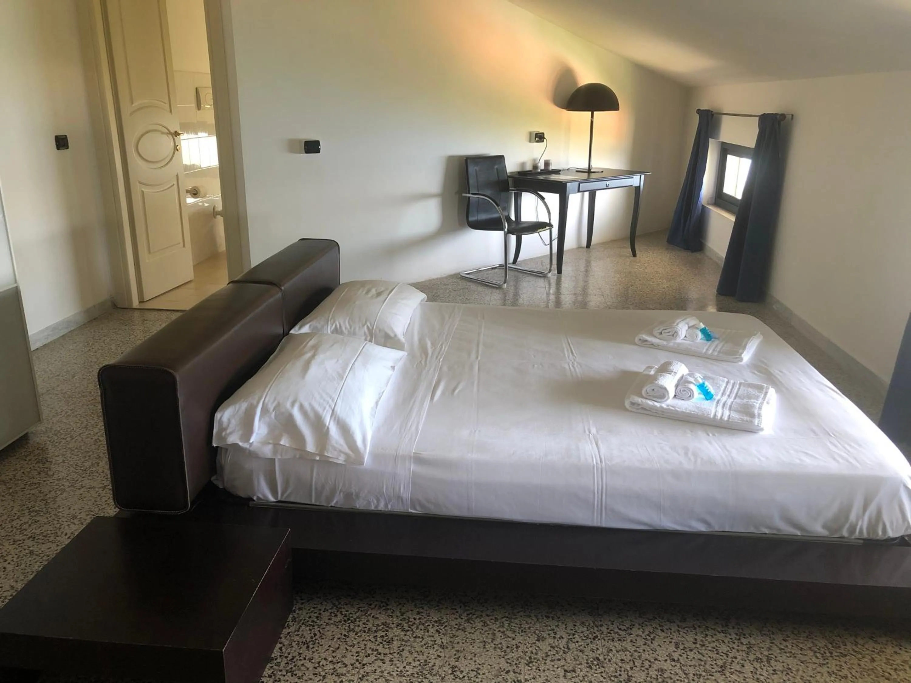 Bed in Villa Nappi Bed & Breakfast