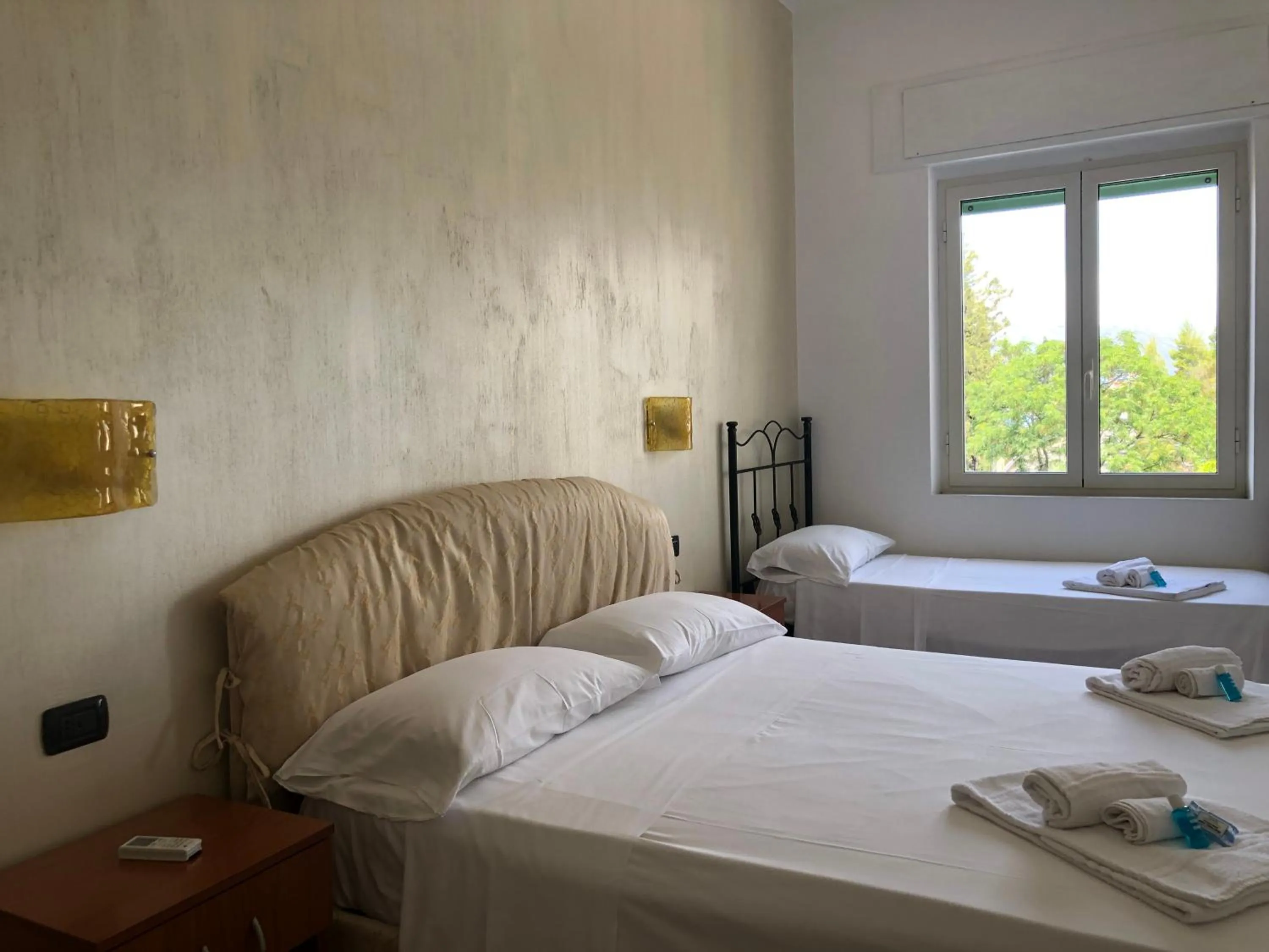 Bed in Villa Nappi Bed & Breakfast