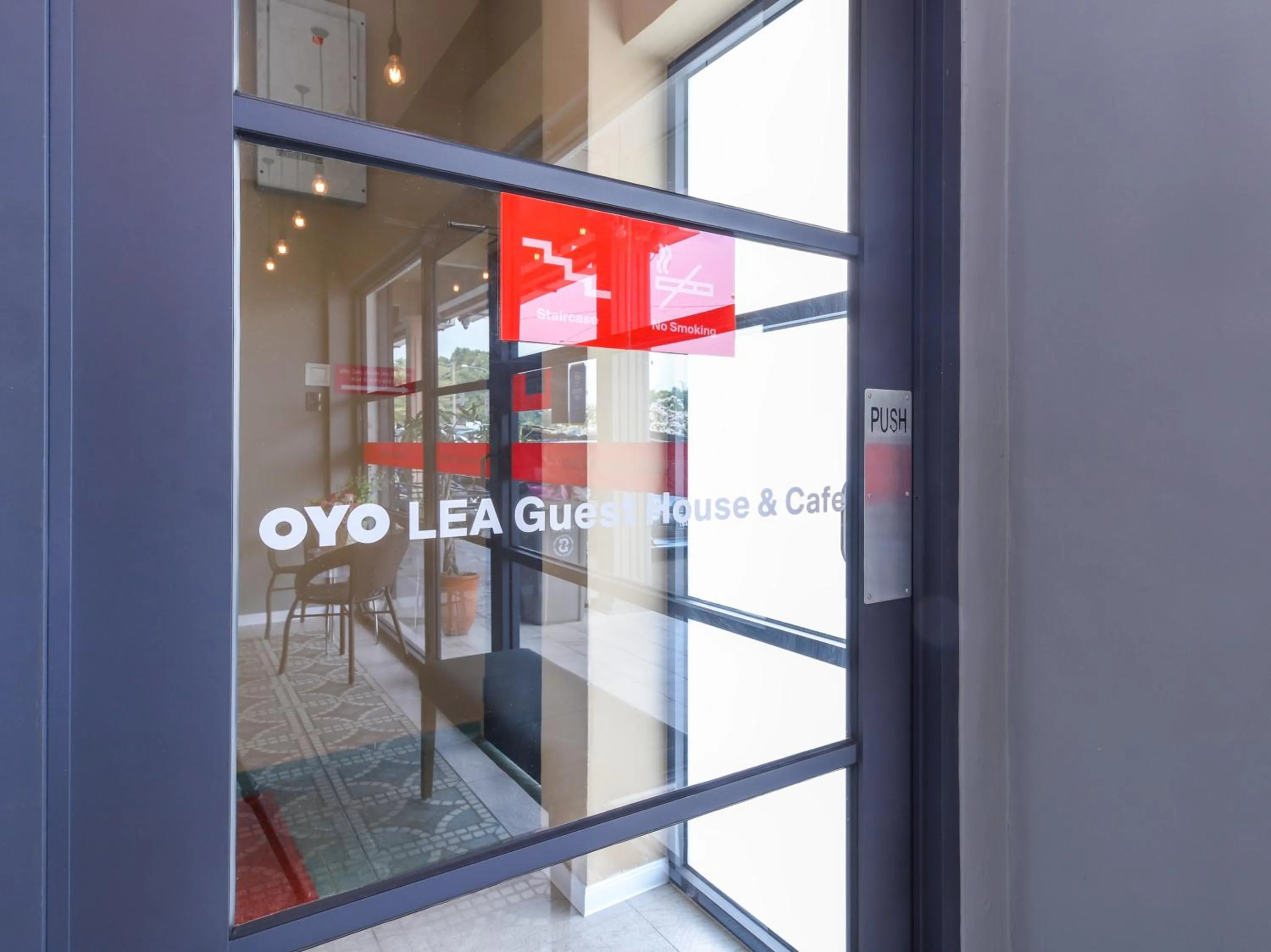 Facade/entrance in Super OYO 1145 Lea Guest House & Cafe