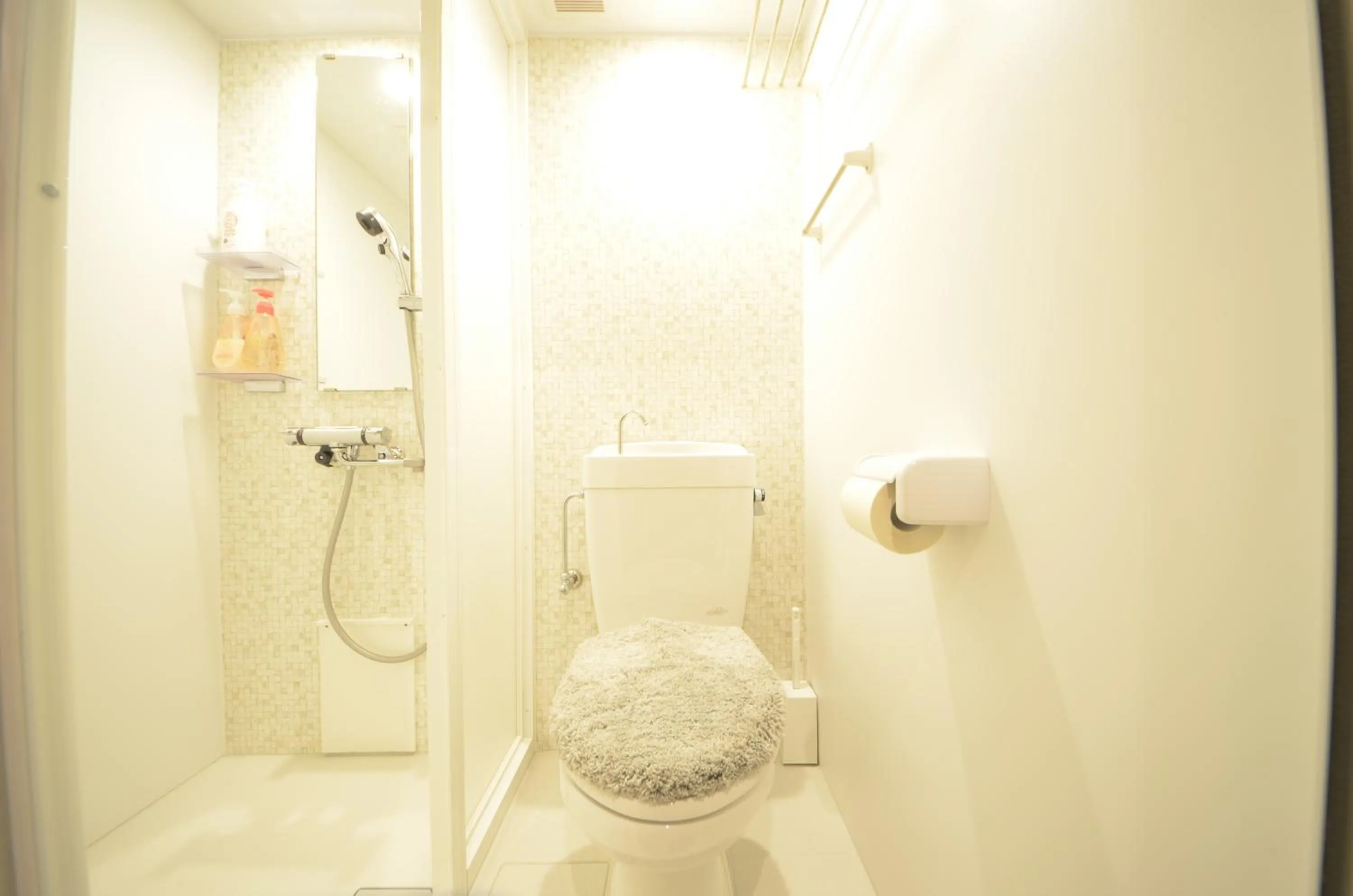 Shower in Sobe House in Yomitanson