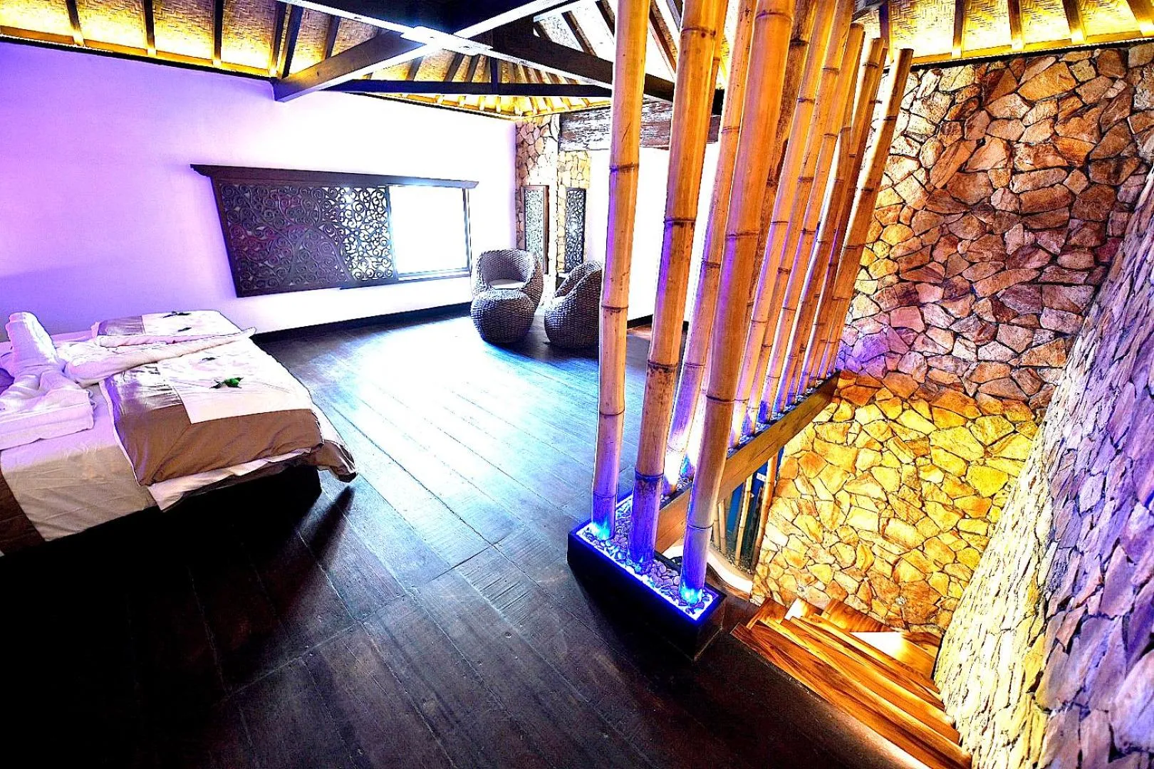 Bed in Cantika Villa