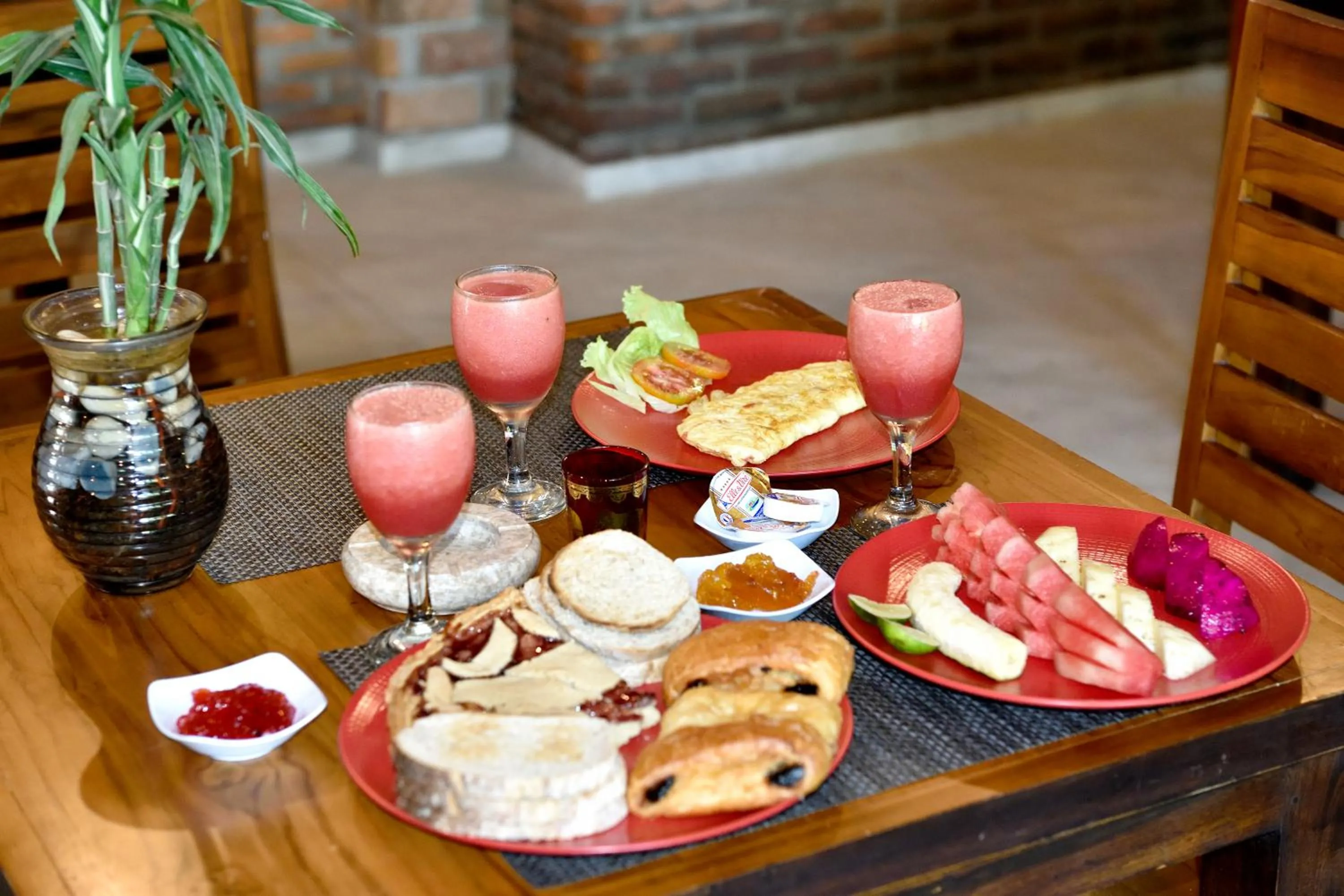 Food close-up in Cantika Villa