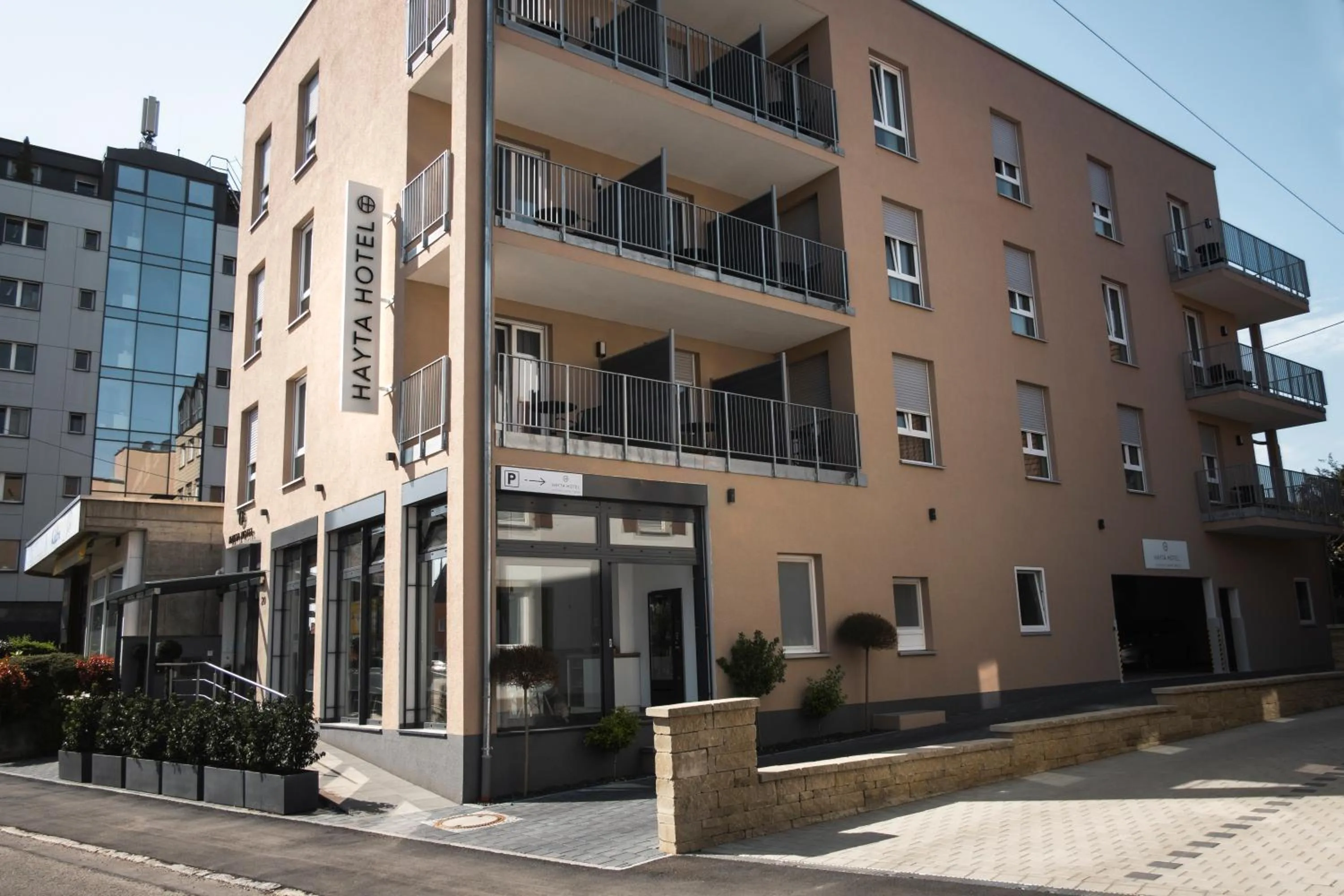 Property building in Hayta Hotel Stuttgart Airport Messe