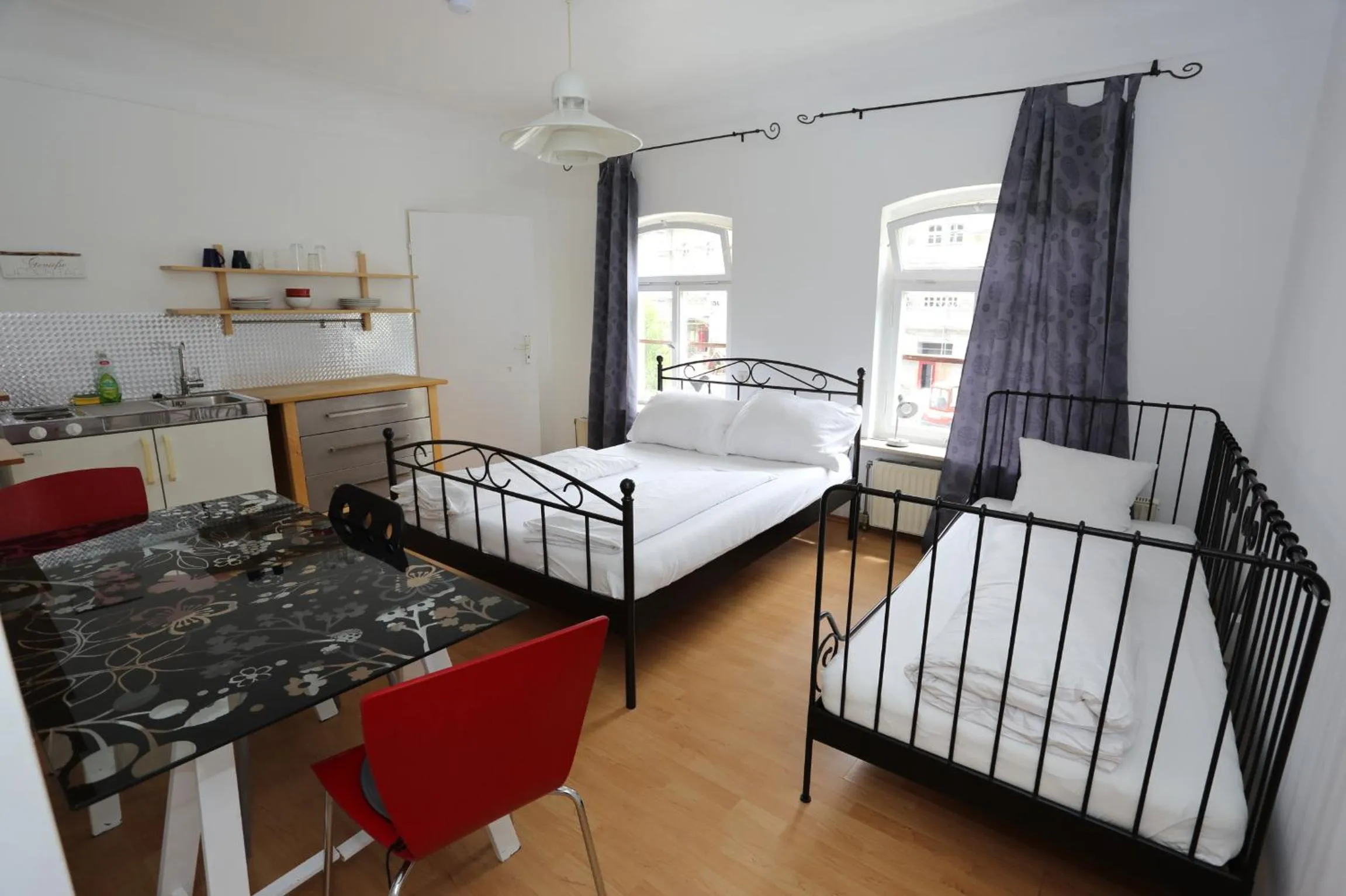 Bedroom, Bed in Hostel Westküste