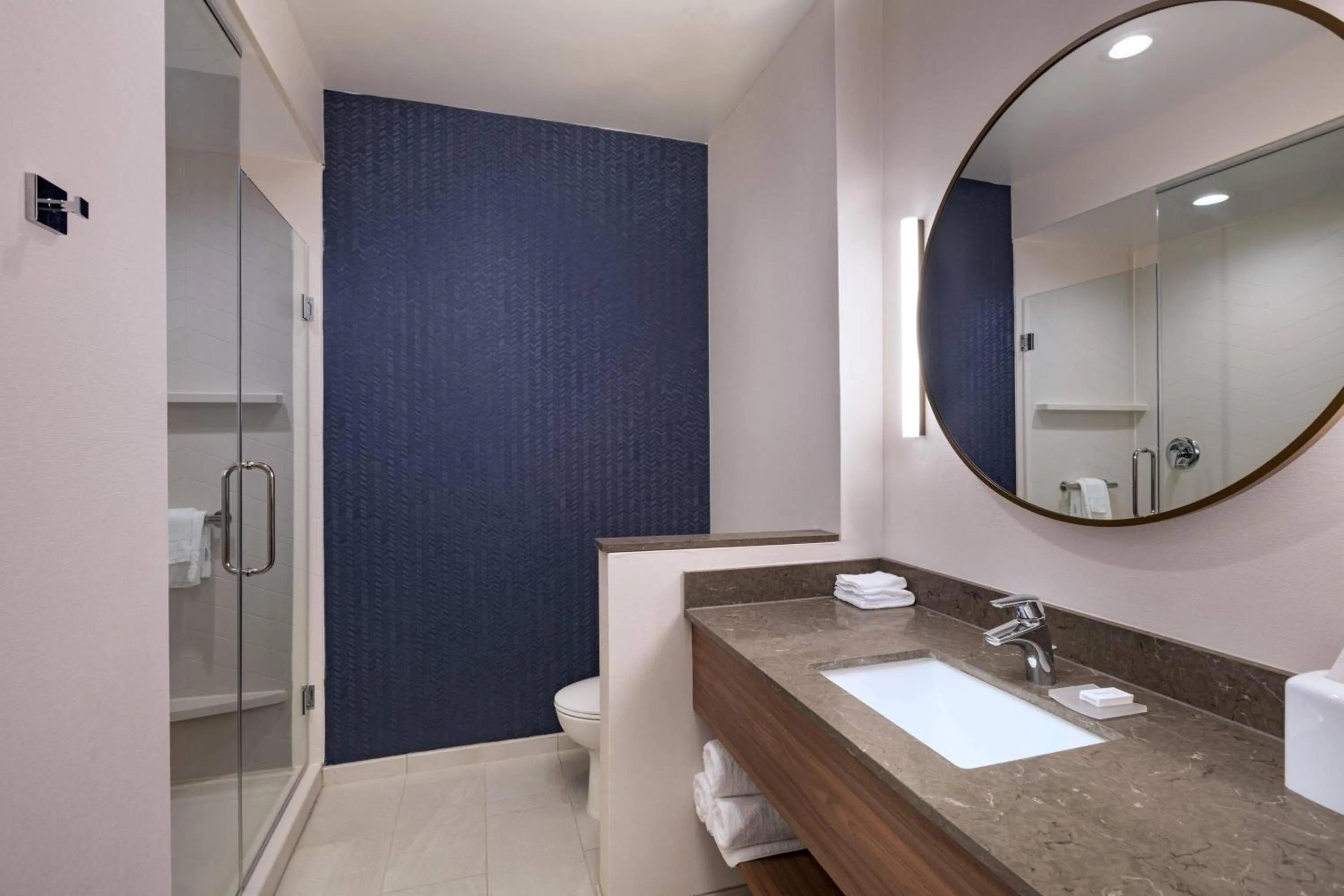 Bathroom in Fairfield Inn & Suites by Marriott Houston Missouri City