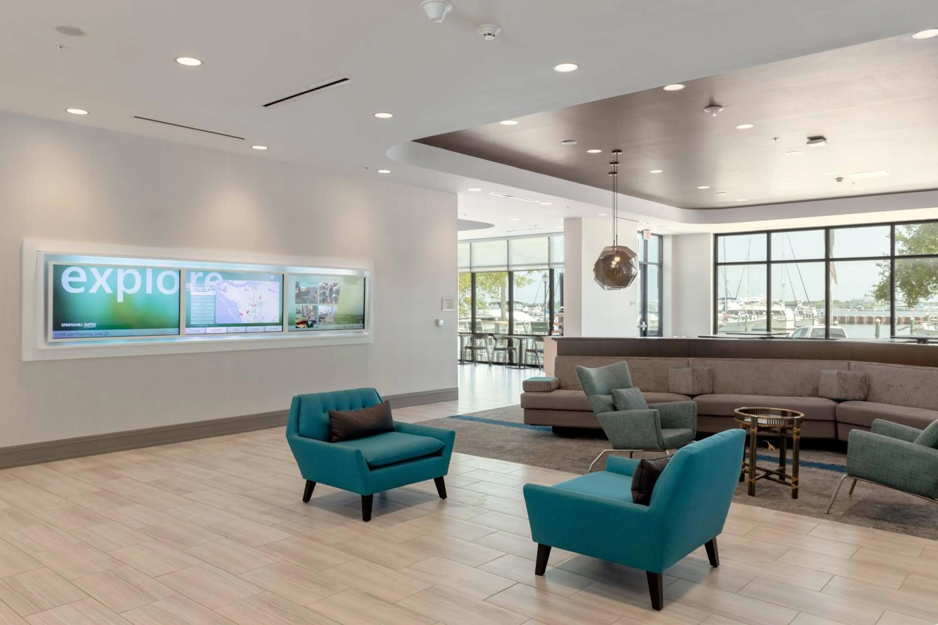 Lobby or reception in SpringHill Suites by Marriott Bradenton Downtown/Riverfront