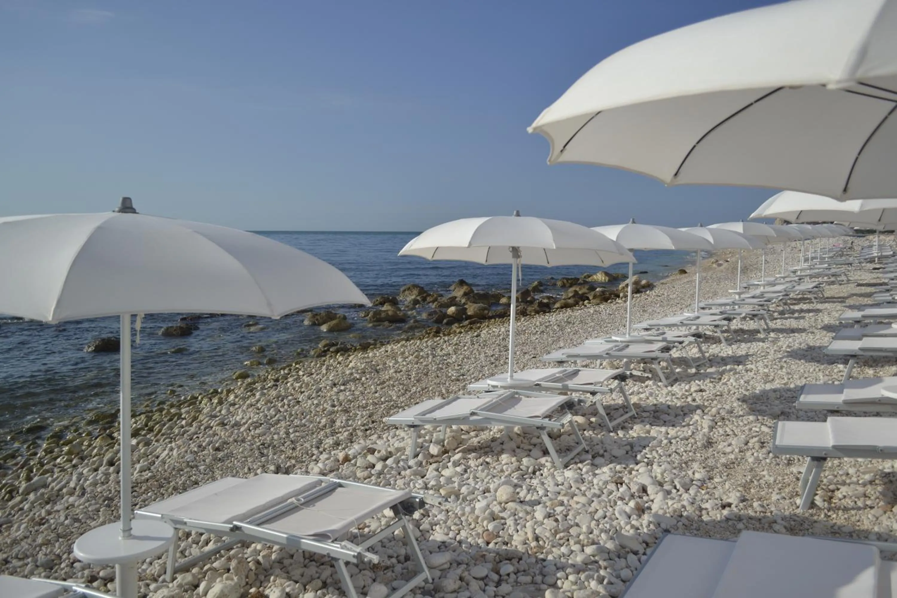 Beach in La Casa E Il Mare, Private Bay Hotel