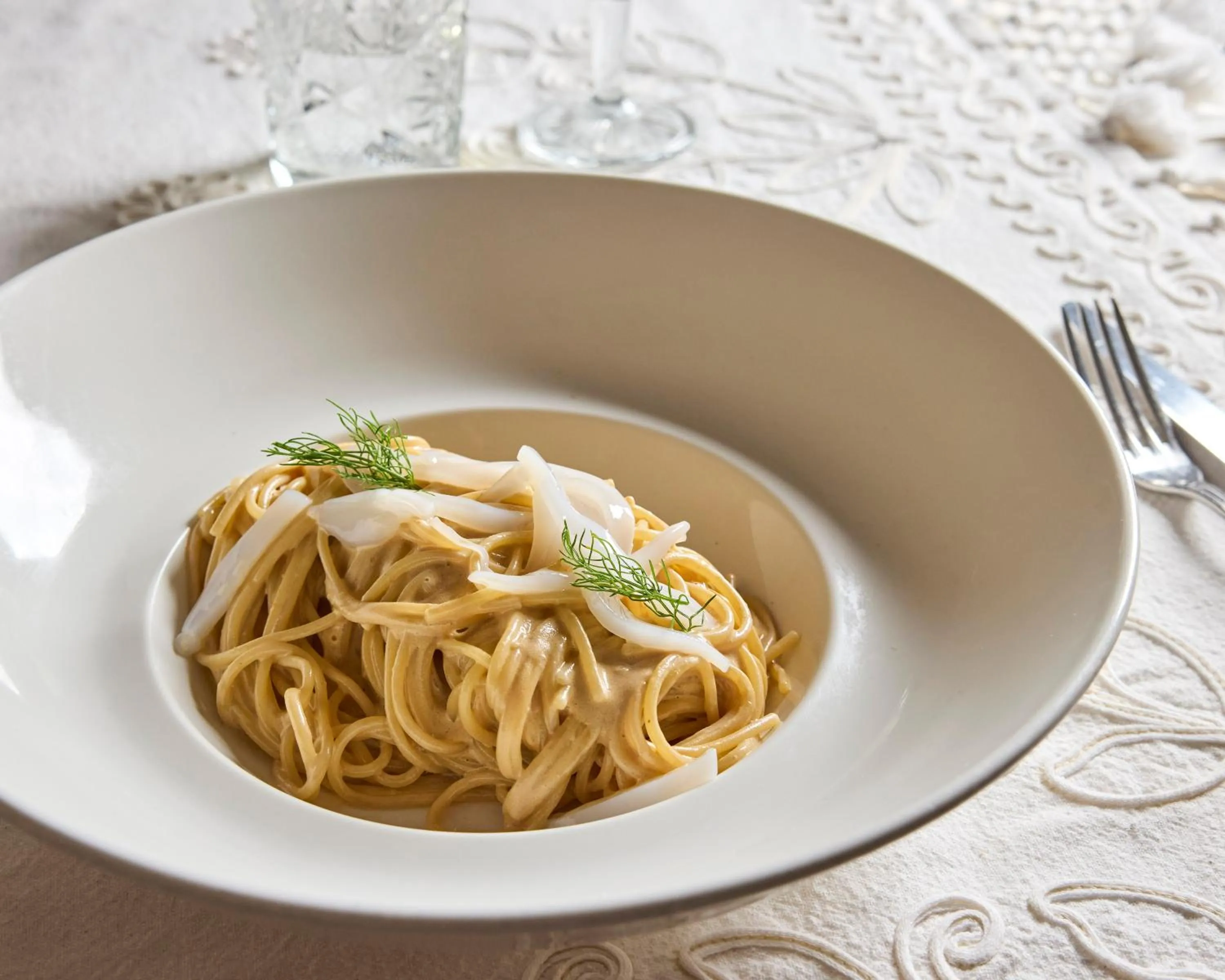 Restaurant/places to eat in La Casa E Il Mare, Private Bay Hotel