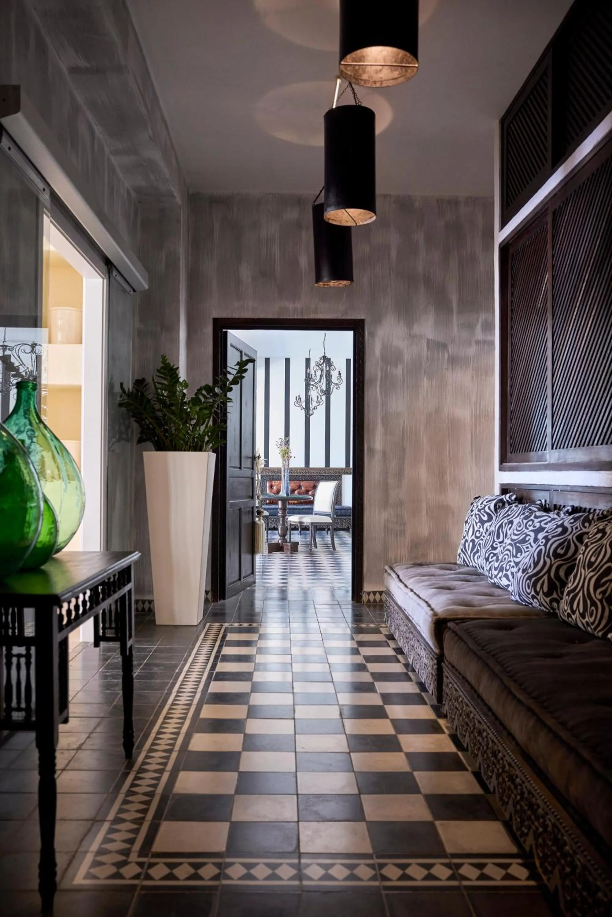 Decorative detail in La Casa E Il Mare, Private Bay Hotel