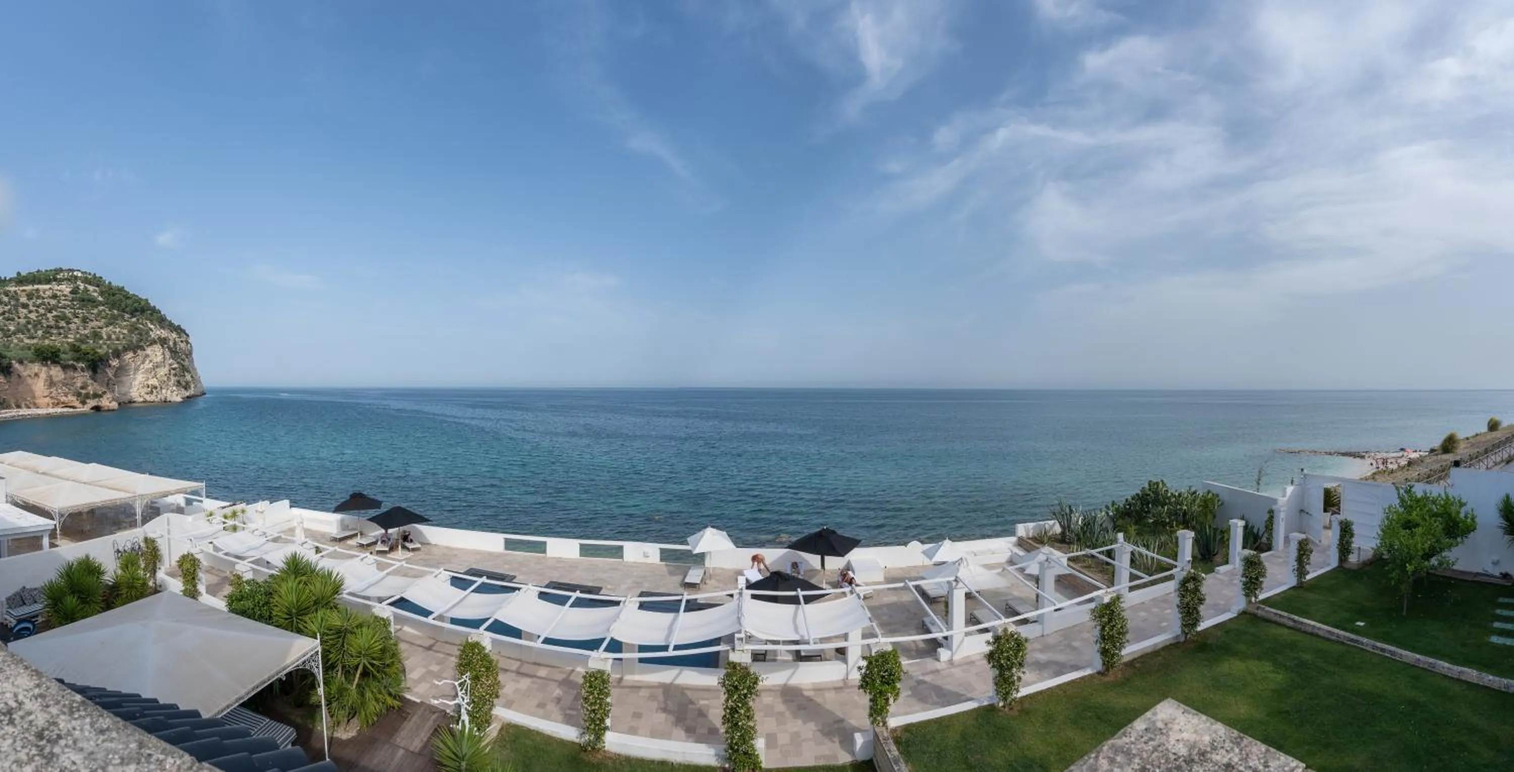 Sea view in La Casa E Il Mare, Private Bay Hotel