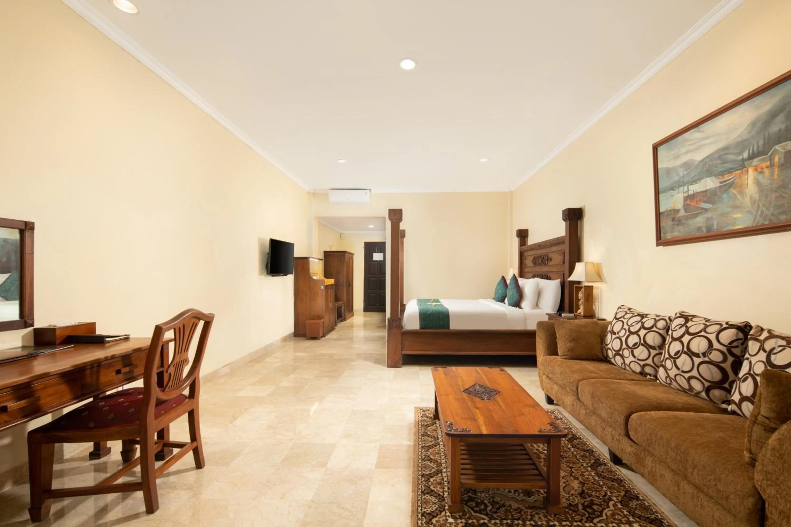 Bed in Ayung Resort Ubud