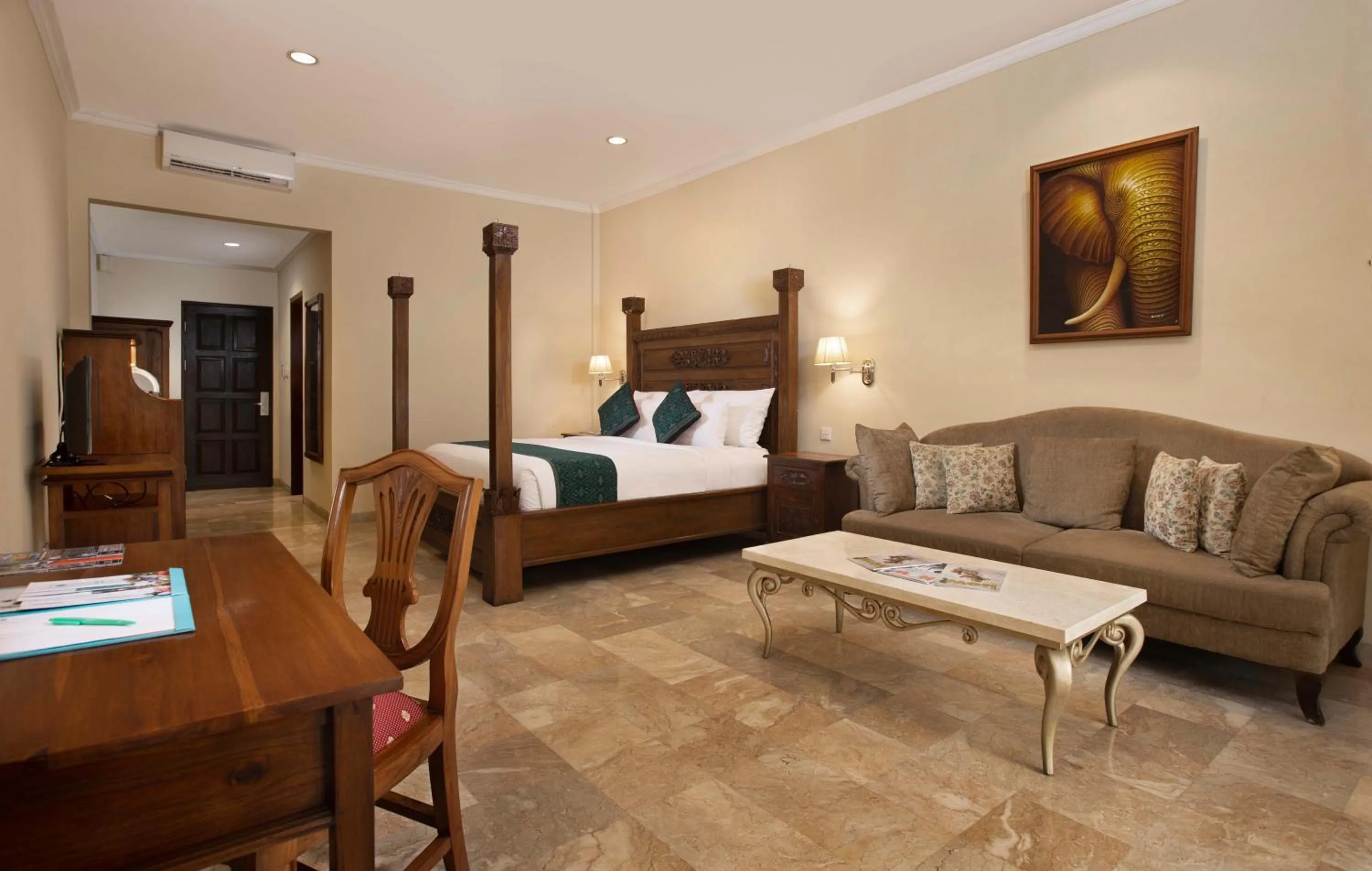 Bedroom, Bed in Ayung Resort Ubud