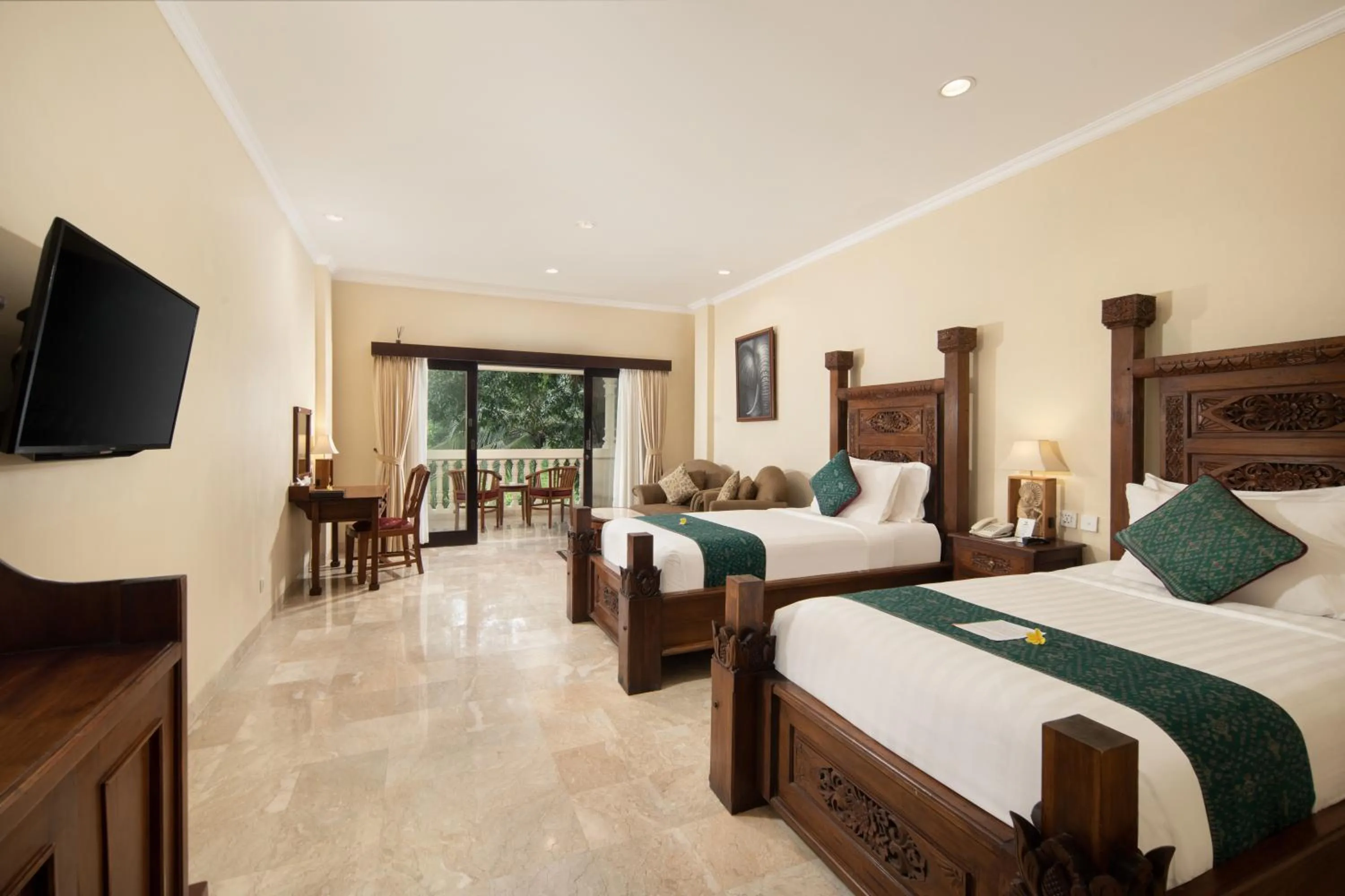 Bed in Ayung Resort Ubud