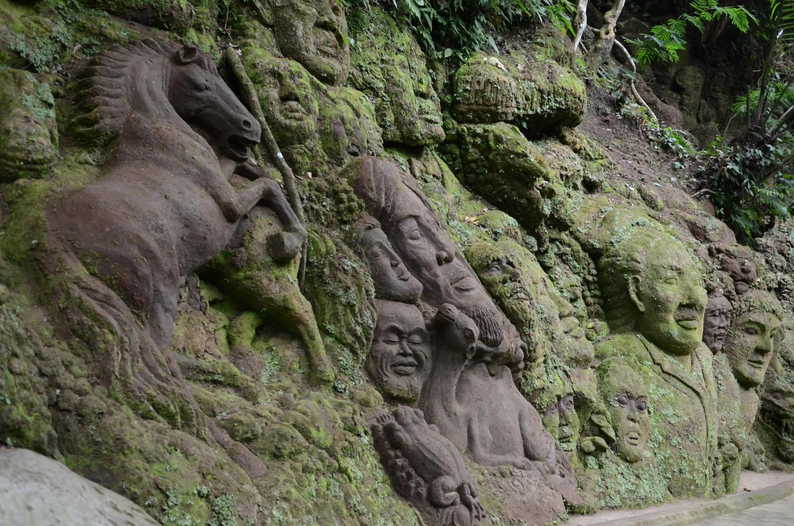 Decorative detail in Ayung Resort Ubud
