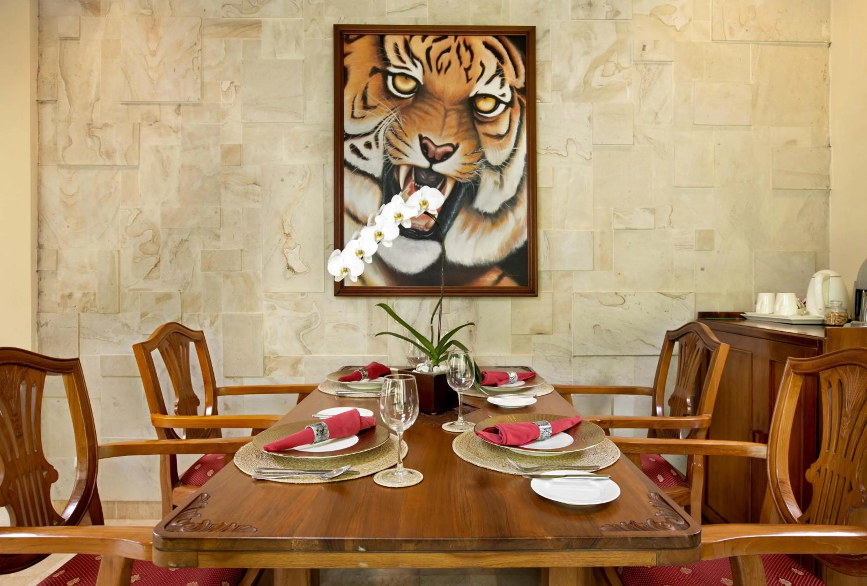 Dining area in Ayung Resort Ubud