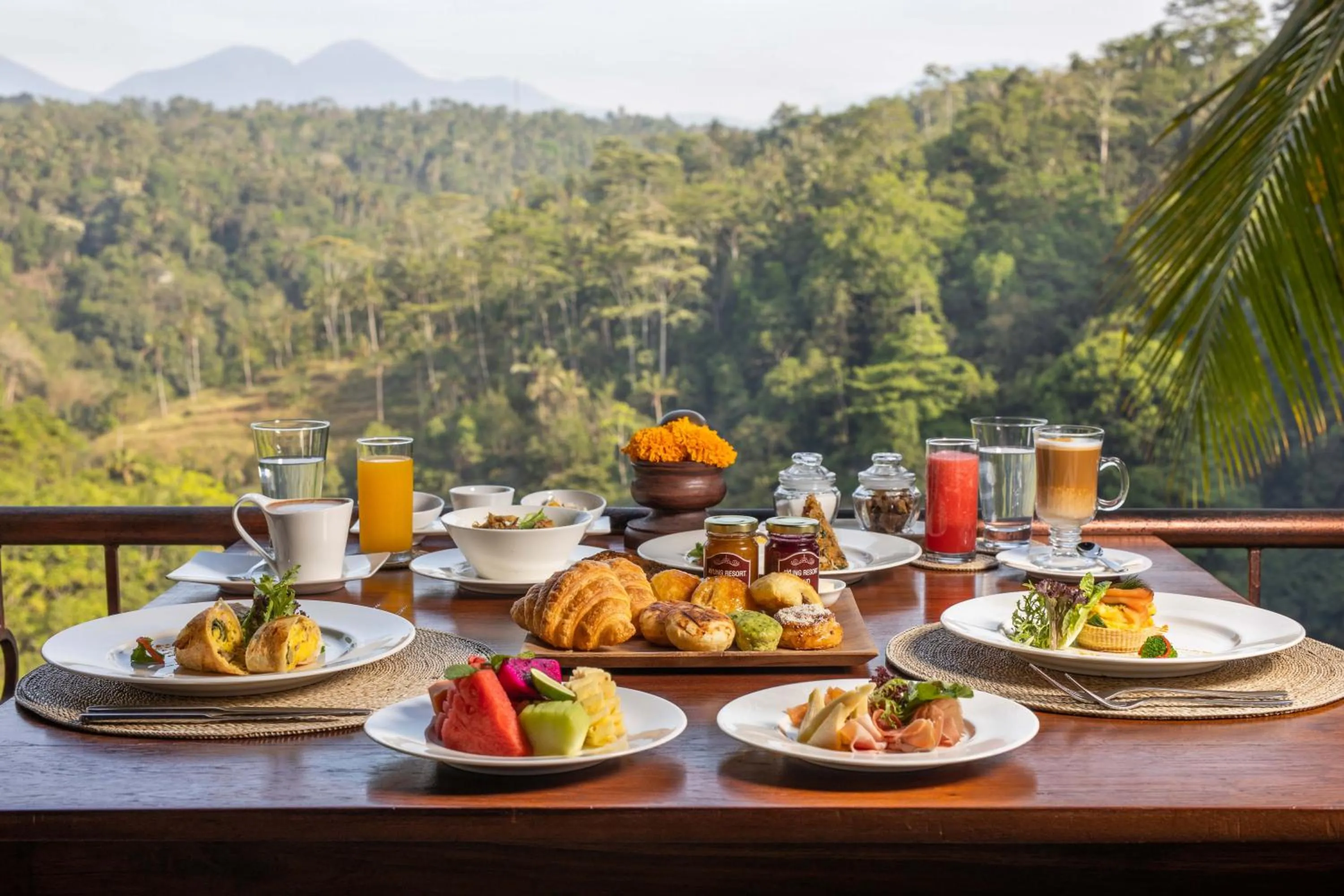Breakfast in Ayung Resort Ubud