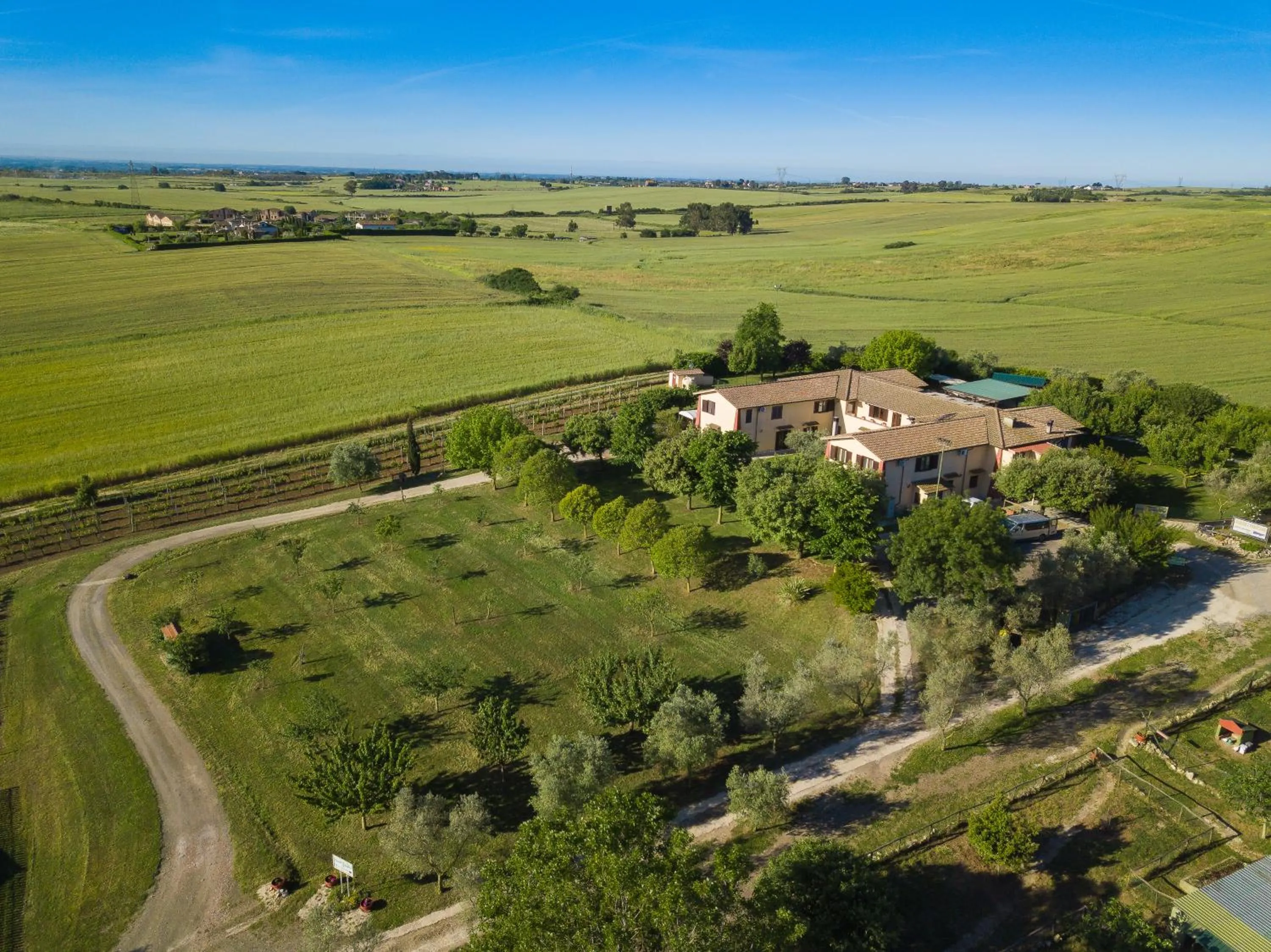 Bird's eye view in Agriturismo Zugarelli