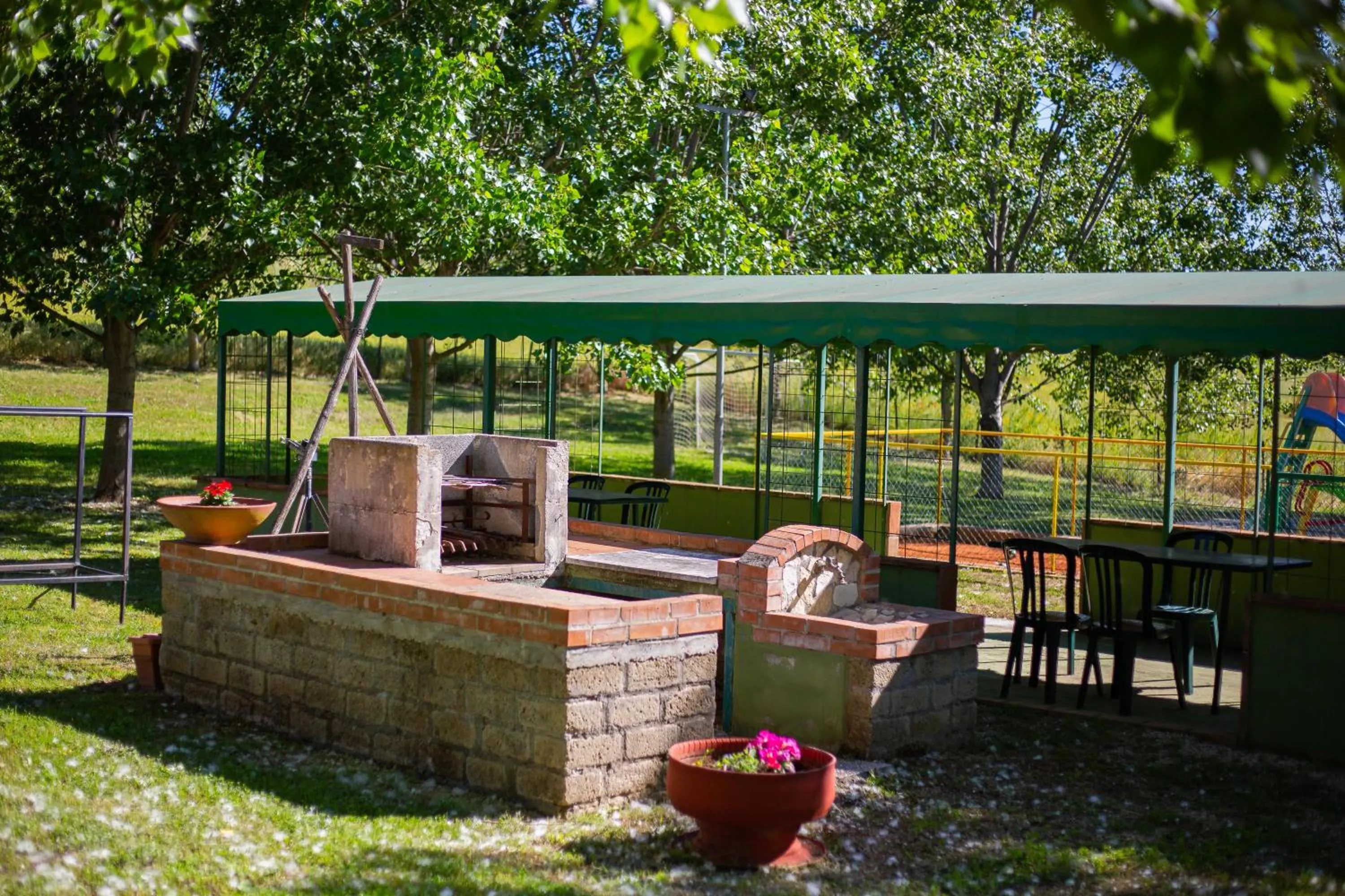 BBQ facilities in Agriturismo Zugarelli