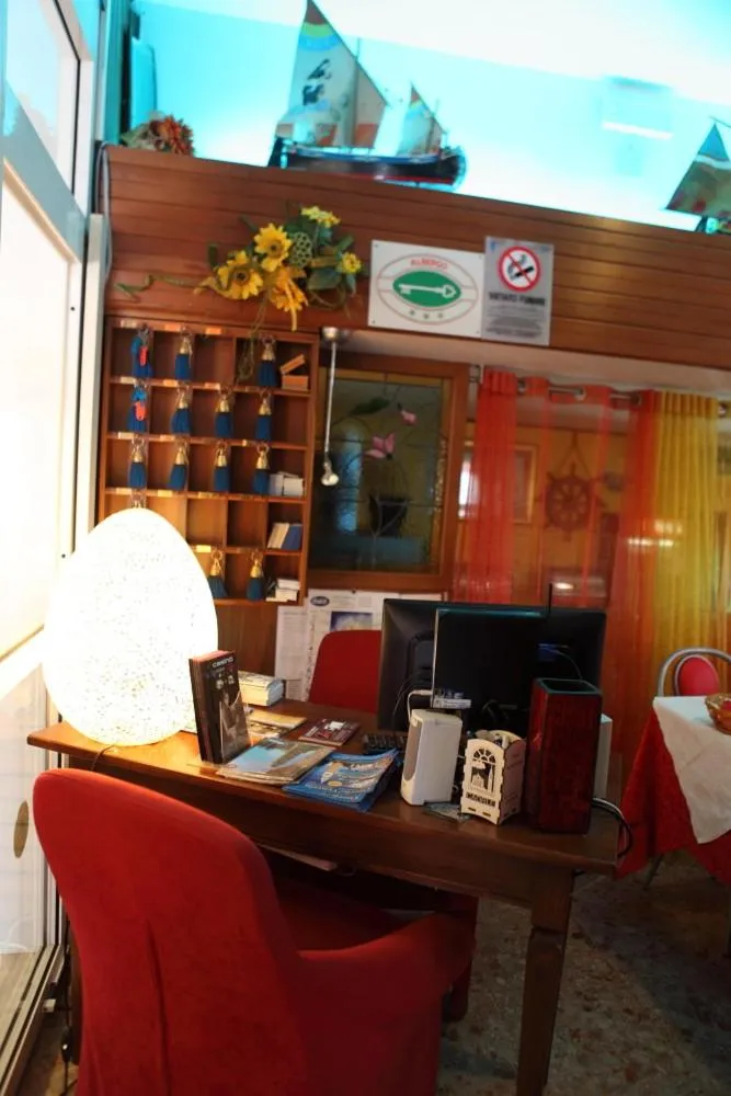 Lobby or reception in Hotel Fortuna