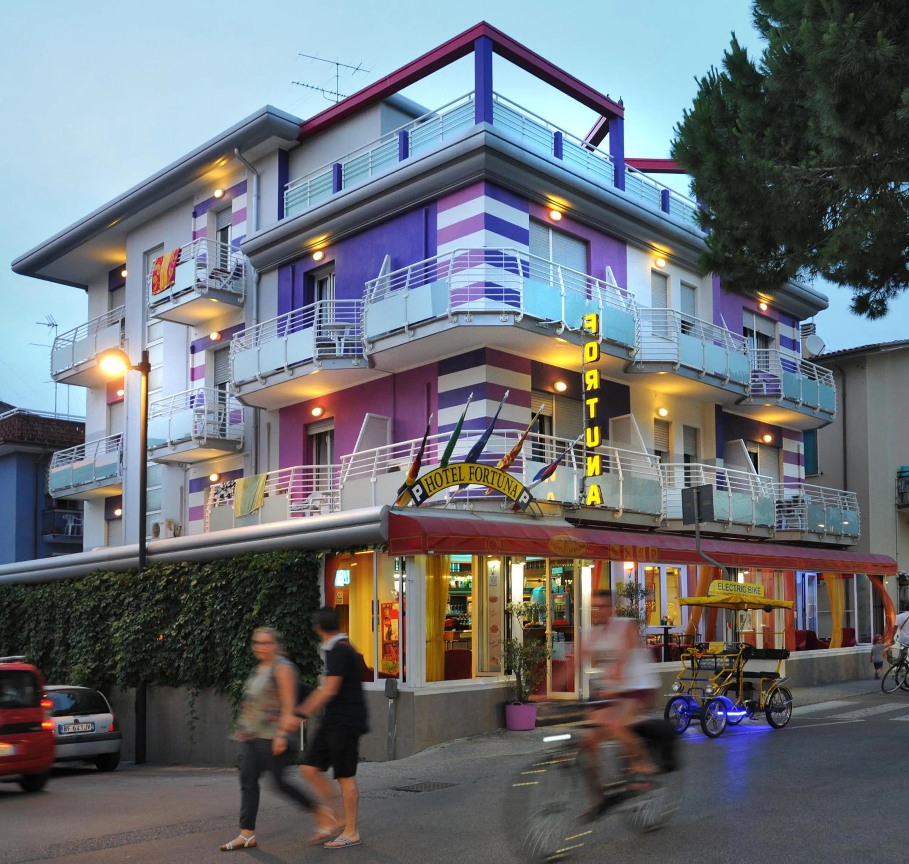 Facade/entrance in Hotel Fortuna