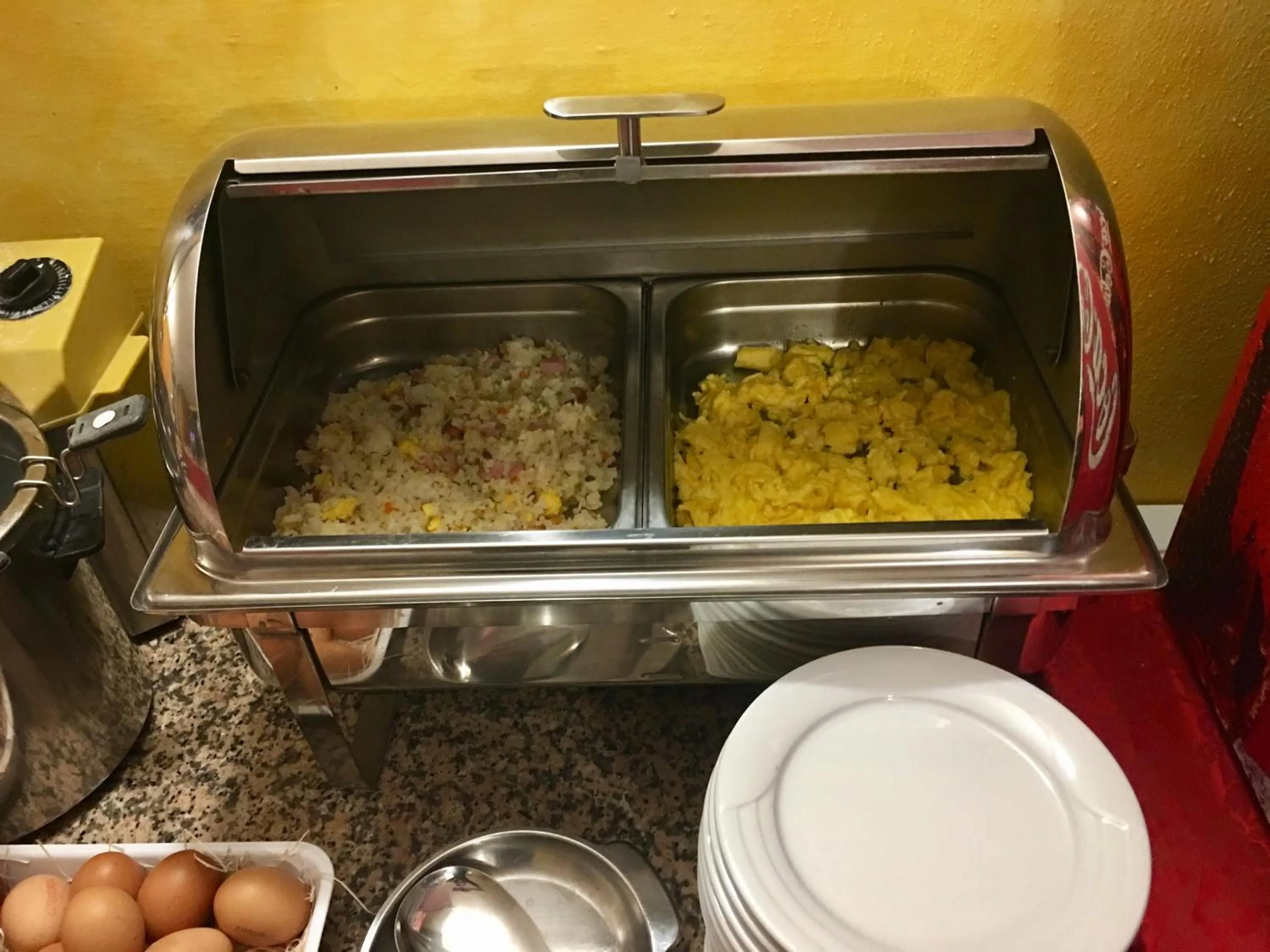 Buffet breakfast in Hotel Fortuna