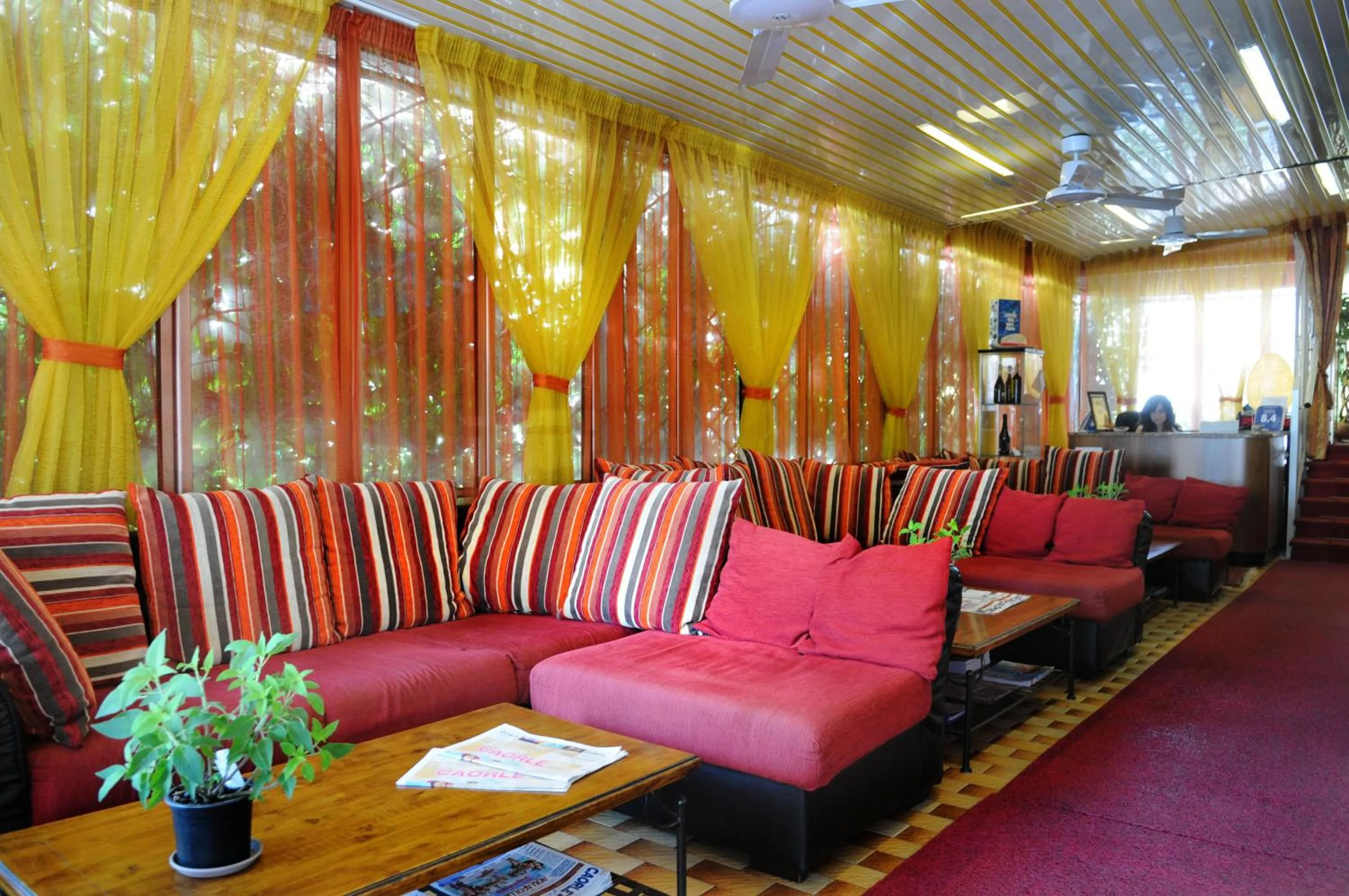 Lobby or reception in Hotel Fortuna