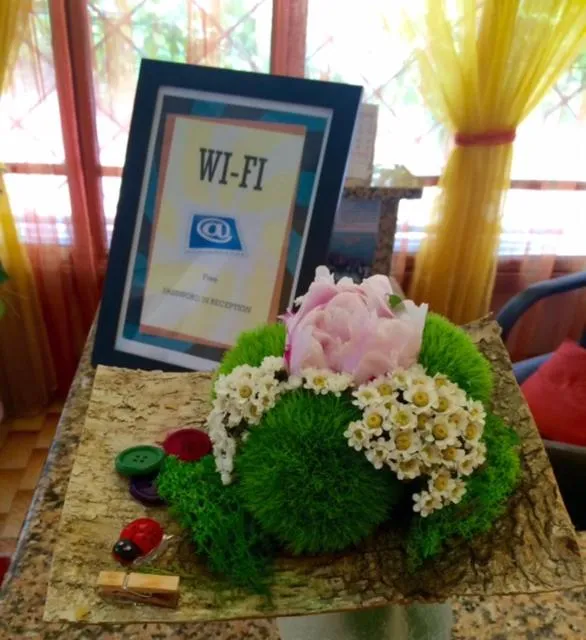 Decorative detail in Hotel Fortuna