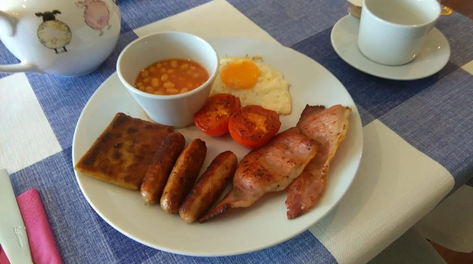 Food close-up in Crag Na Cor B&B