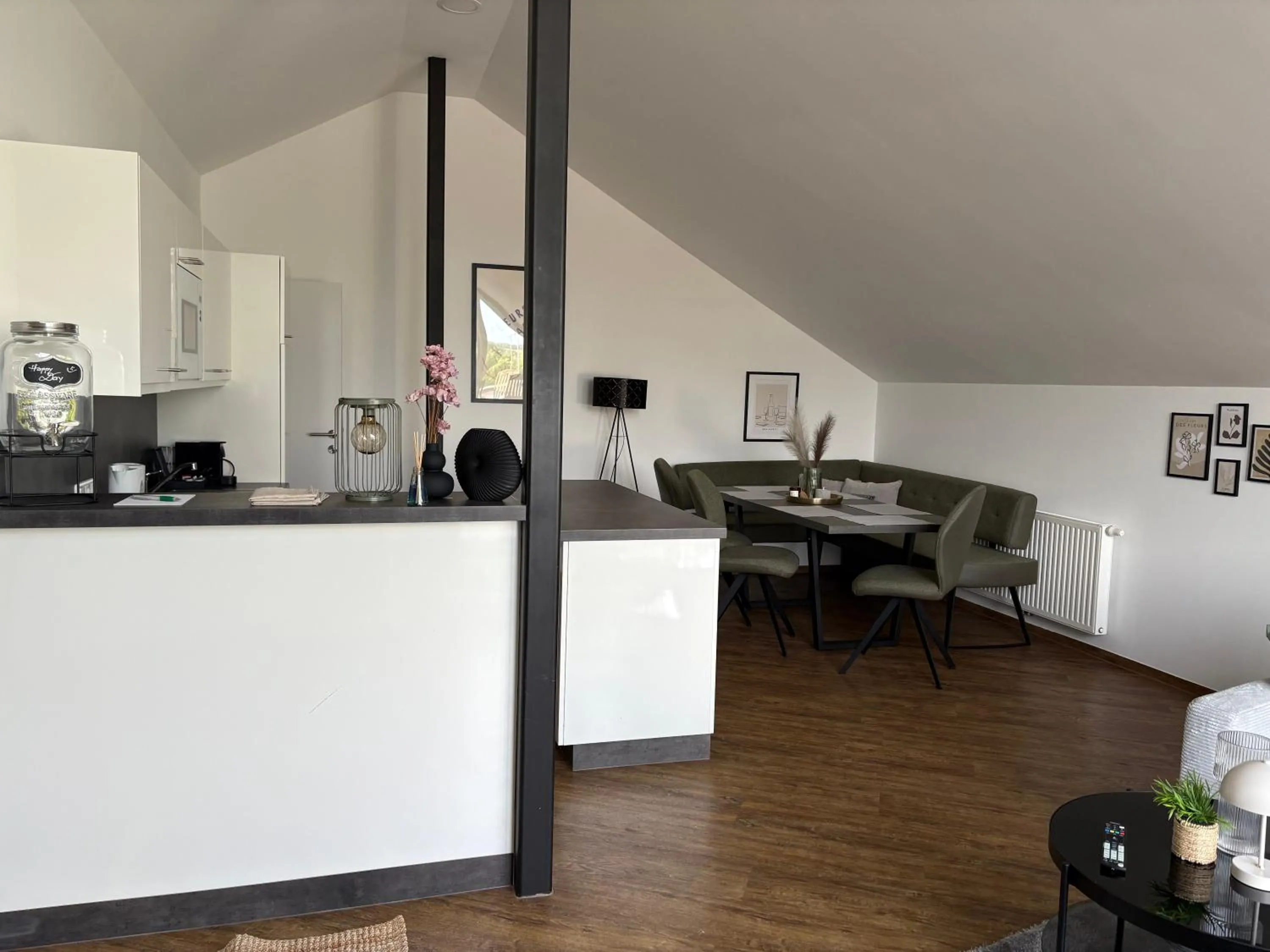 Kitchen or kitchenette in Hotel Stiegler Bed & Breakfast