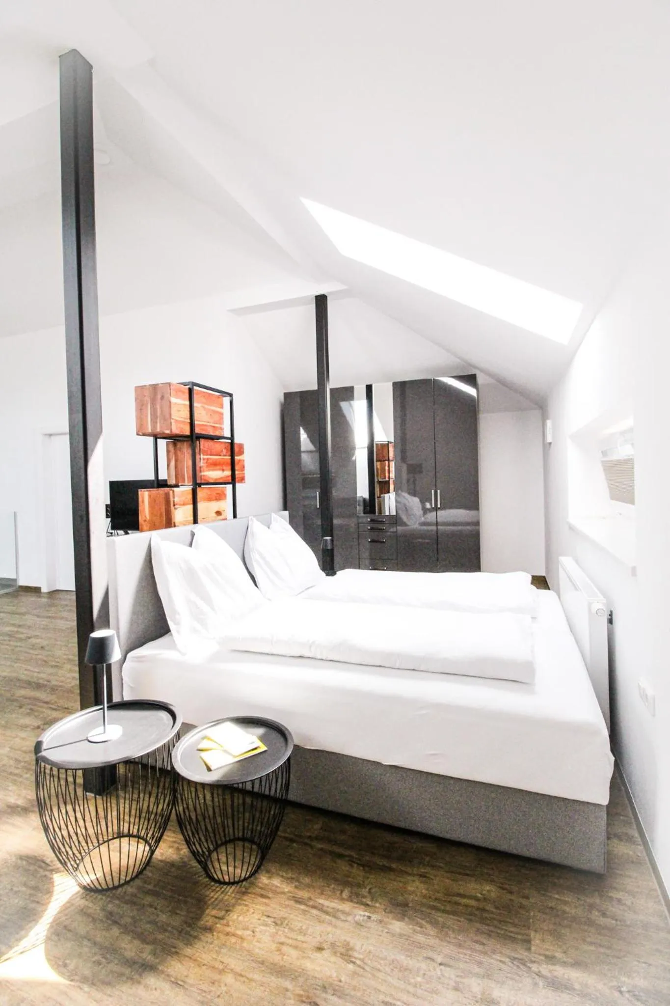 Bed in Hotel Stiegler Bed & Breakfast