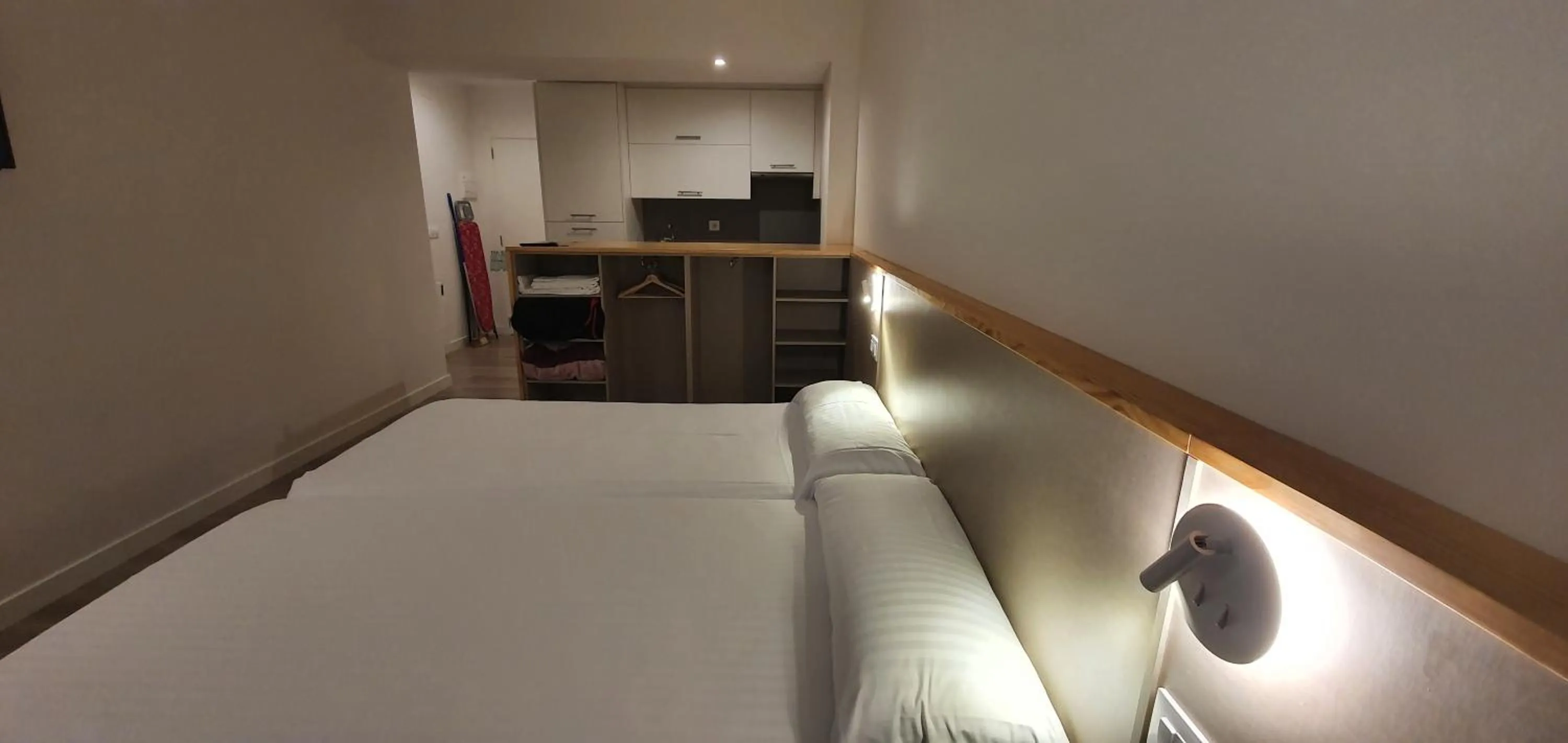 Bed in Apartamentos Costa da Morte Muxia