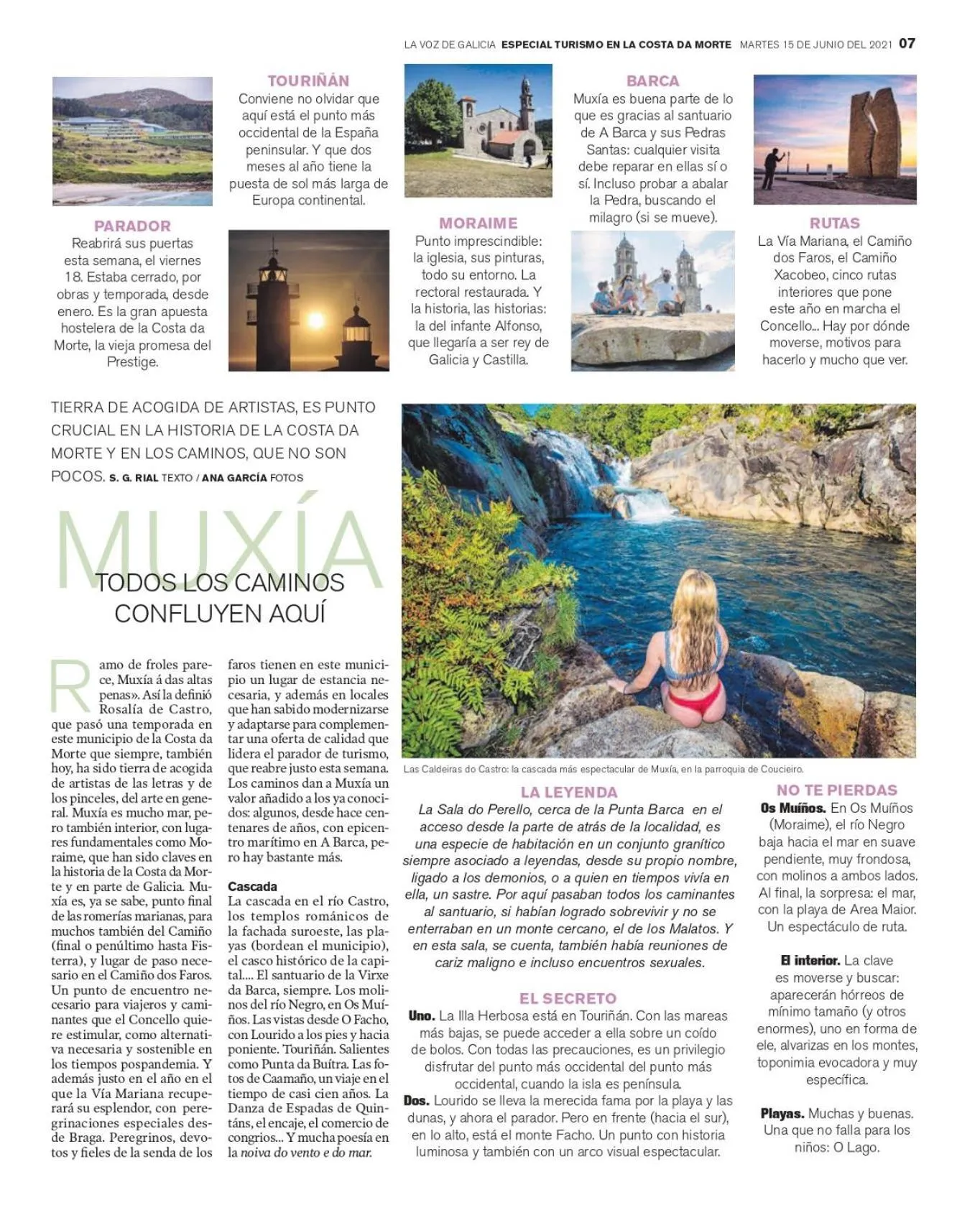 Area and facilities in Apartamentos Costa da Morte Muxia