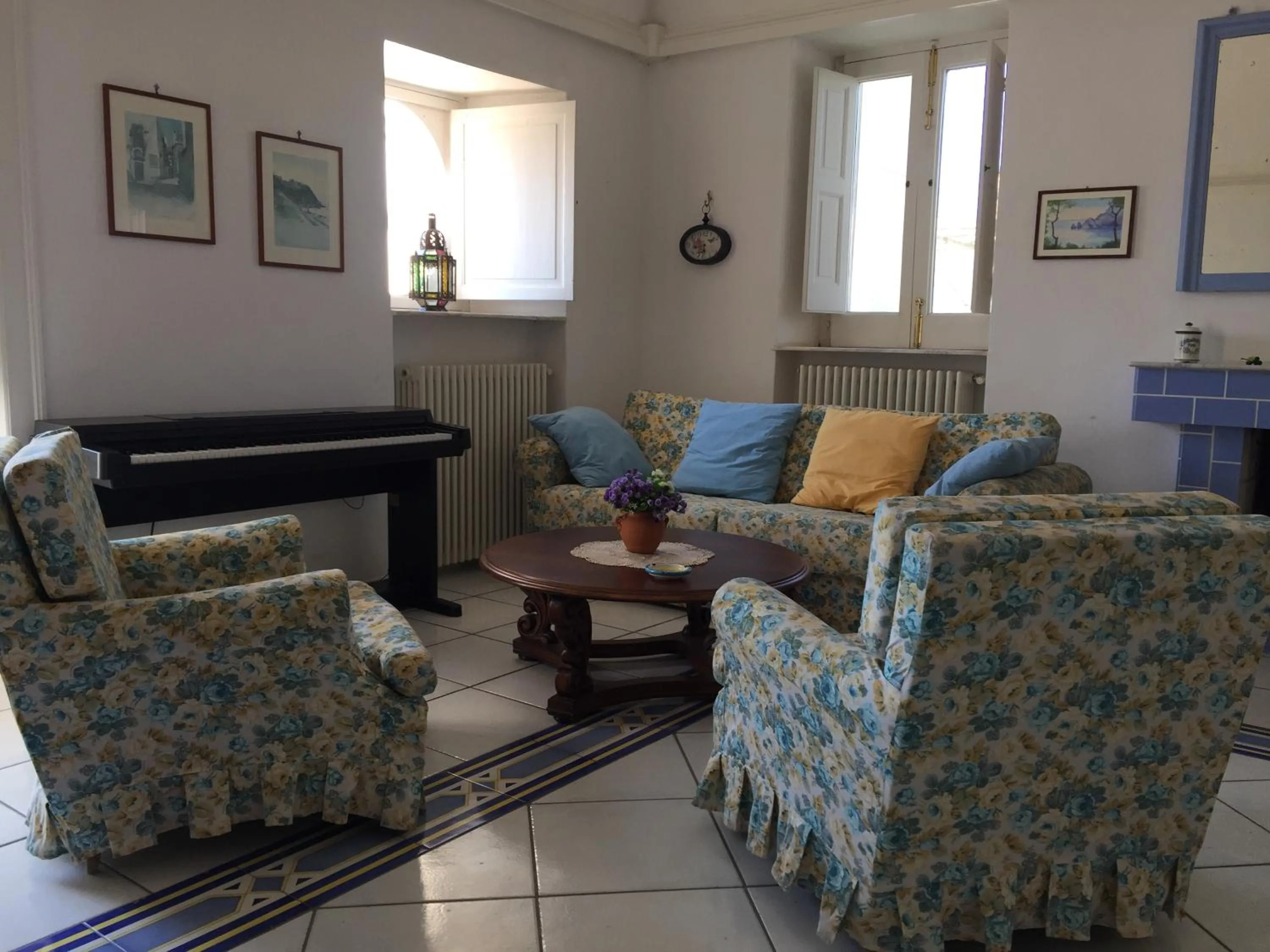 Lobby or reception in Casa Adriana