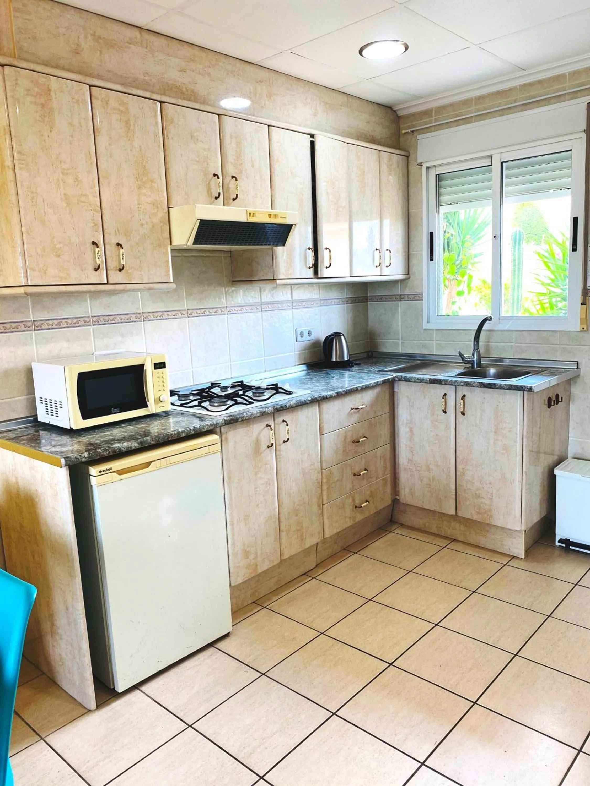 Kitchen or kitchenette in Hotel Costa Blanca Rojales