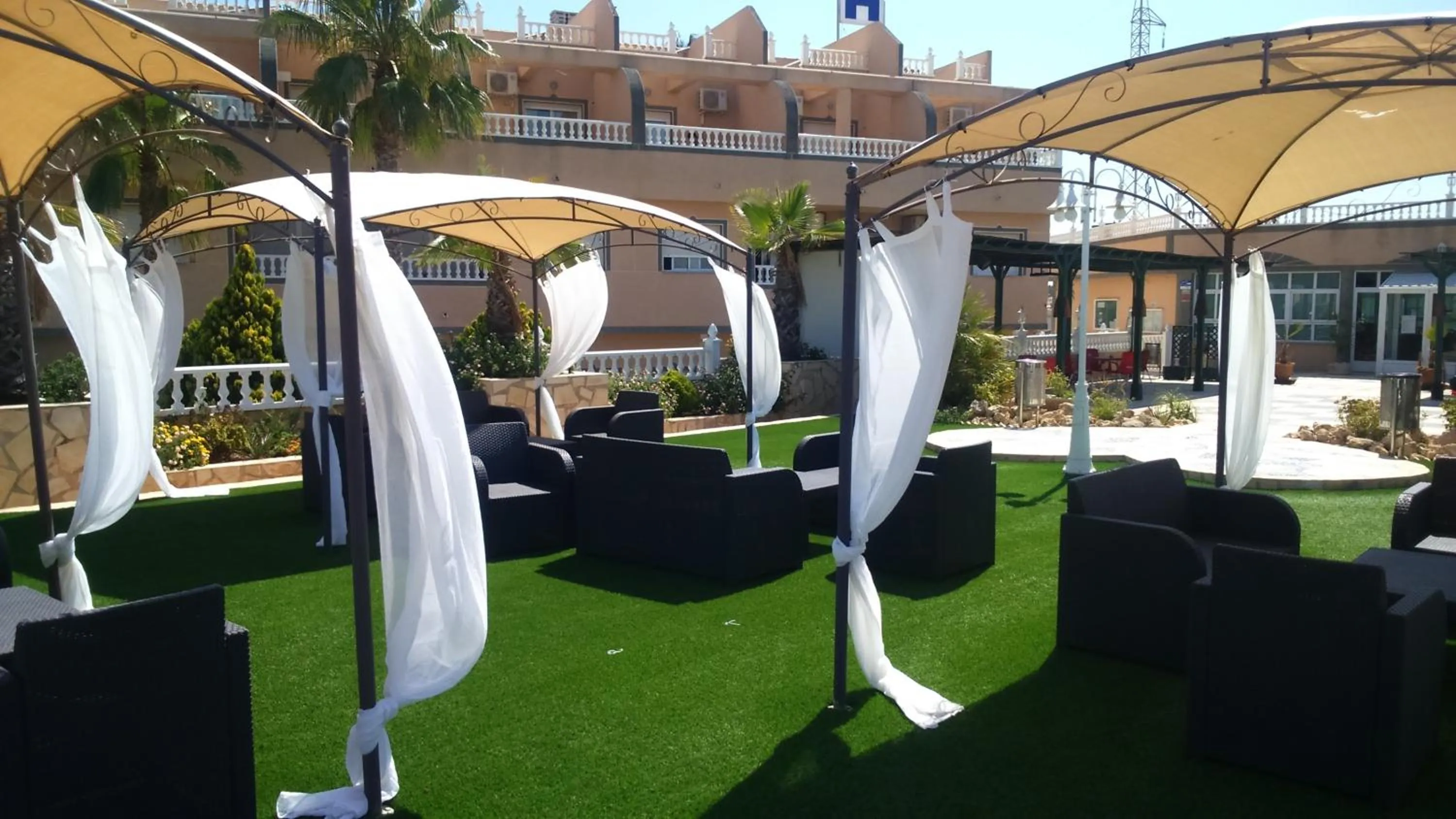 Patio in Hotel Costa Blanca Rojales