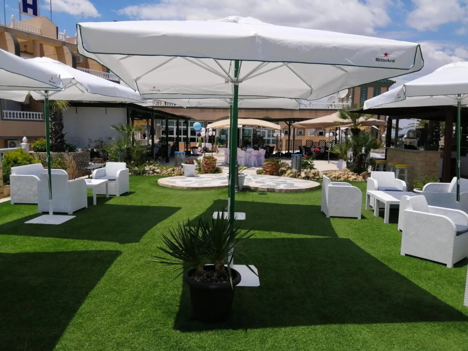 Garden in Hotel Costa Blanca Rojales